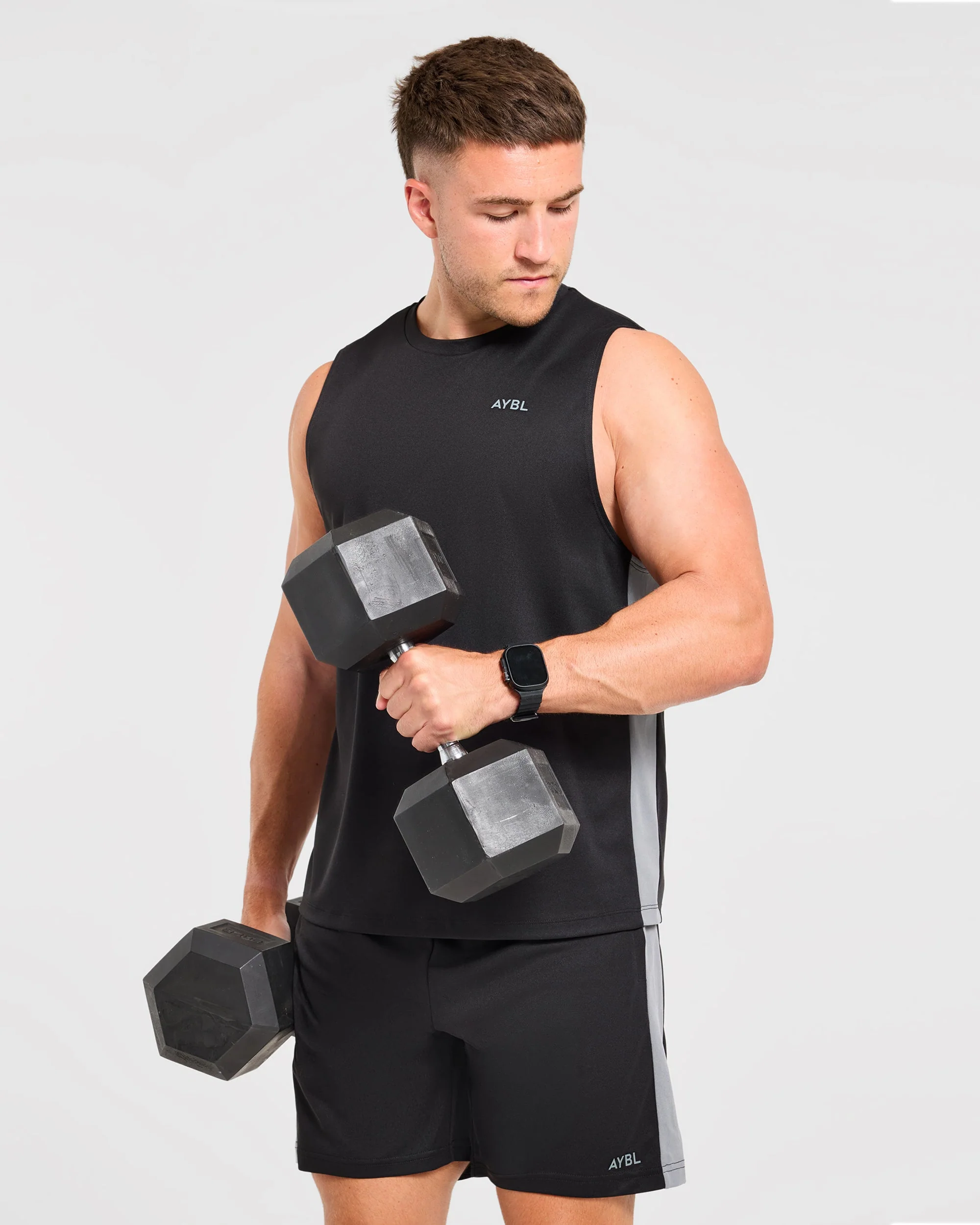 Active Shorts - Noir/Charcoal - Image 7