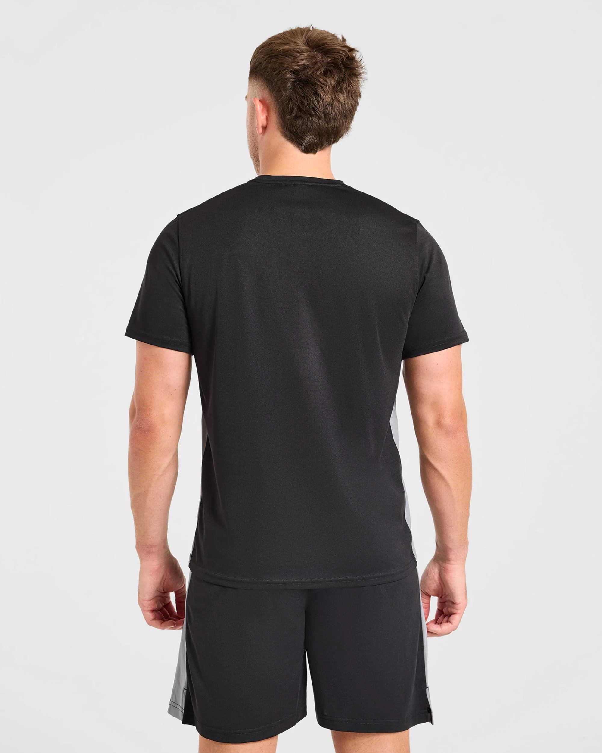 Active T Shirt - Noir/Charcoal - Image 2