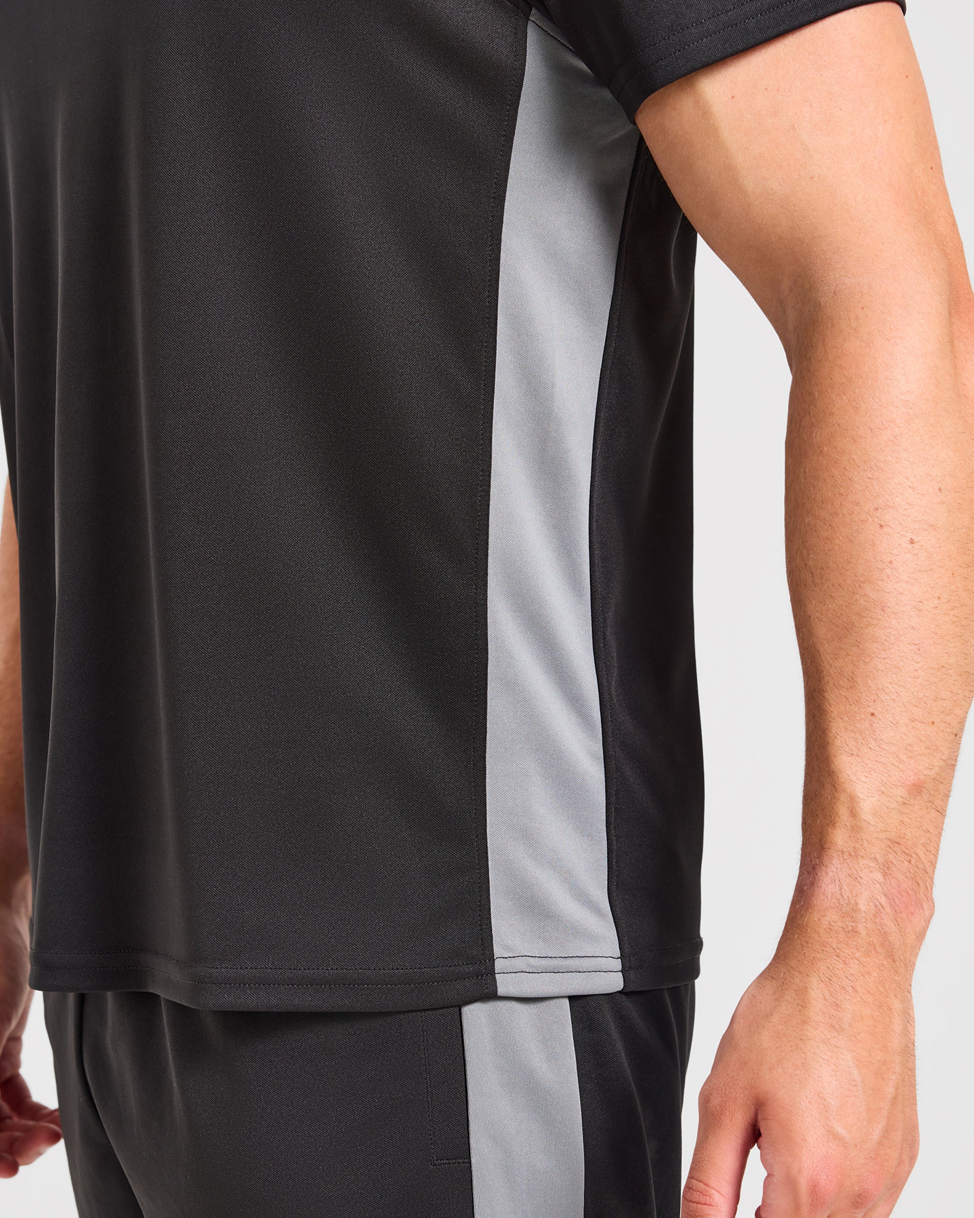 Active T Shirt - Noir/Charcoal - Image 3