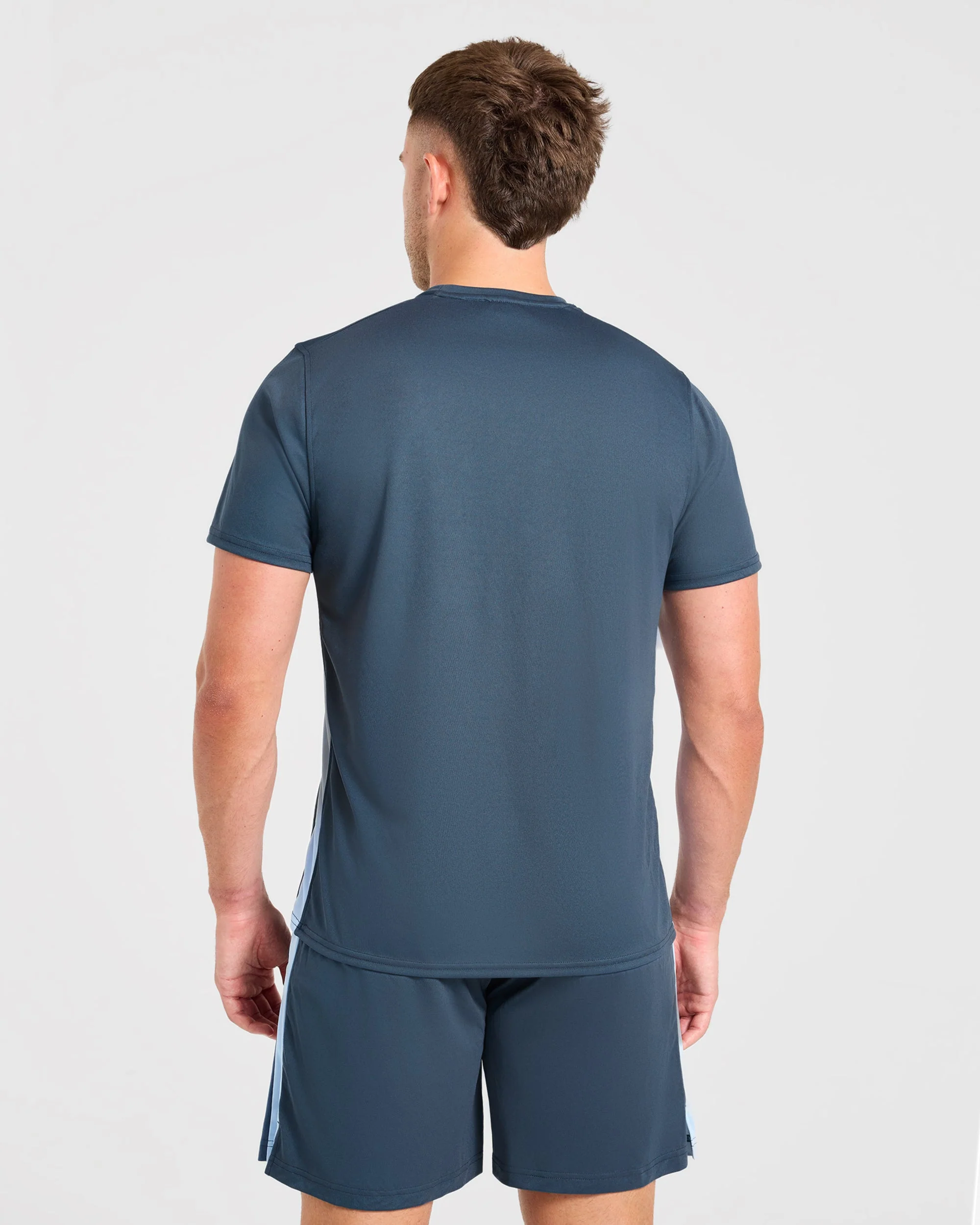 Active T Shirt - Muted Navy/Light Bleu - Image 2