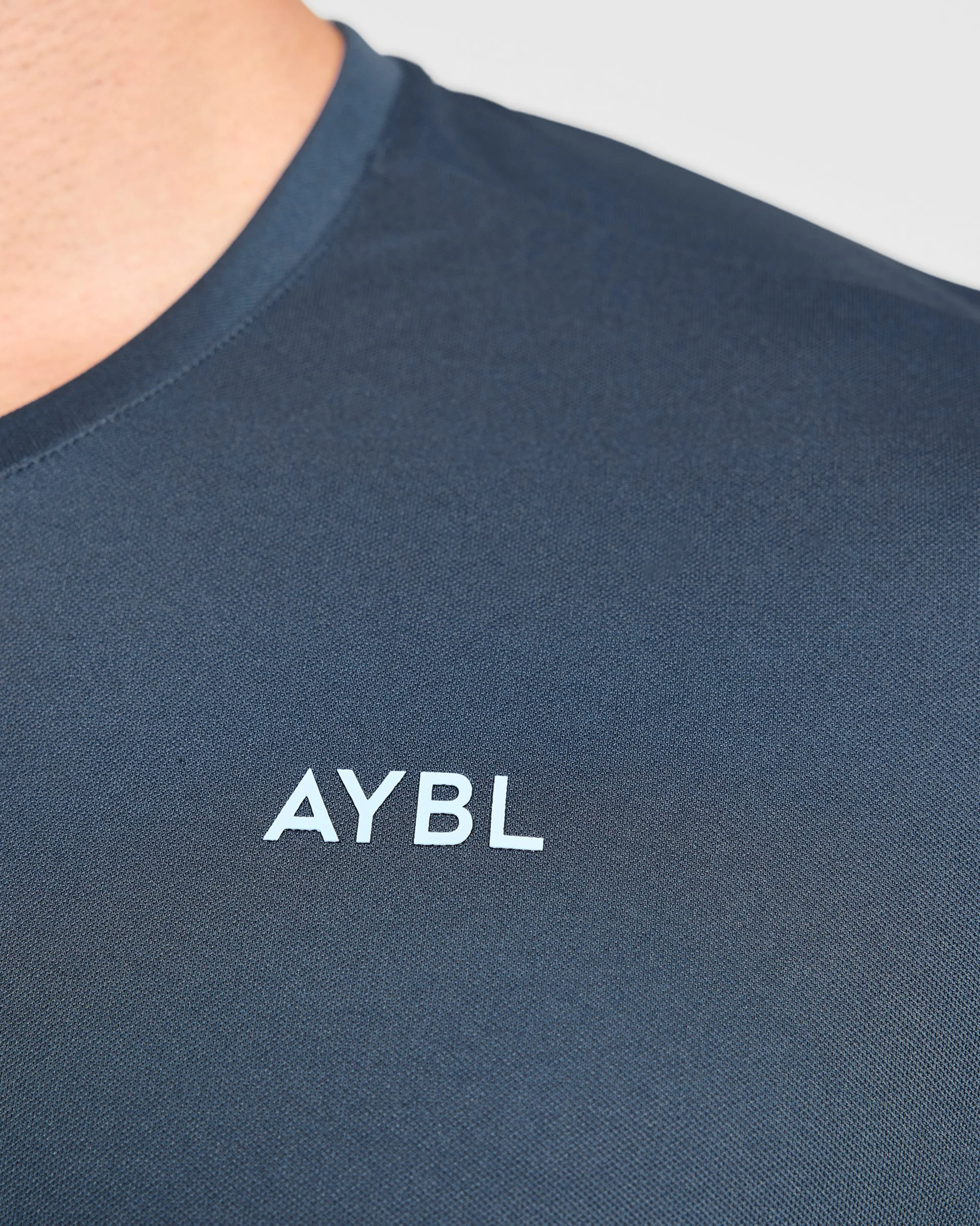 Active T Shirt - Muted Navy/Light Bleu - Image 4