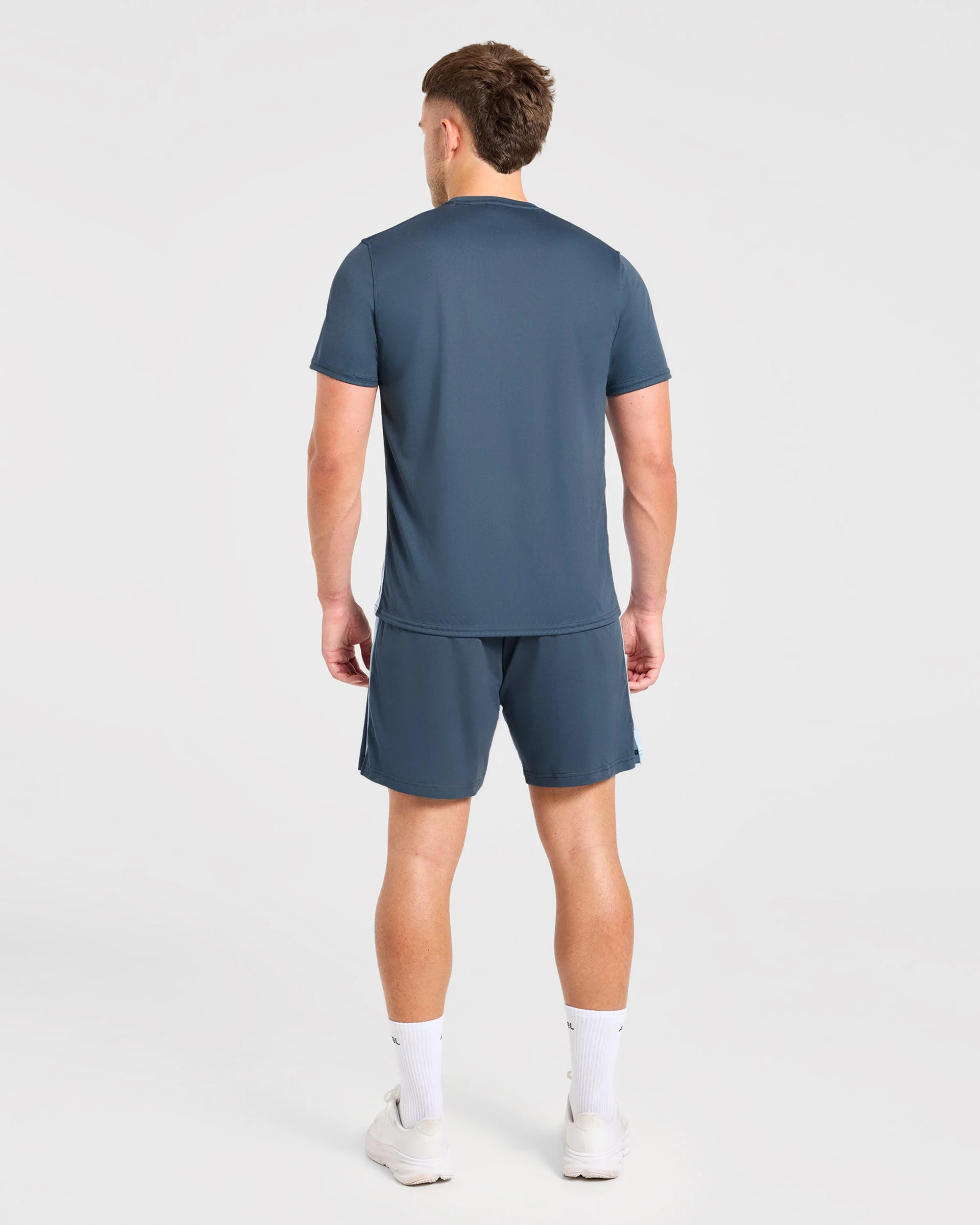 Active T Shirt - Muted Navy/Light Bleu - Image 6