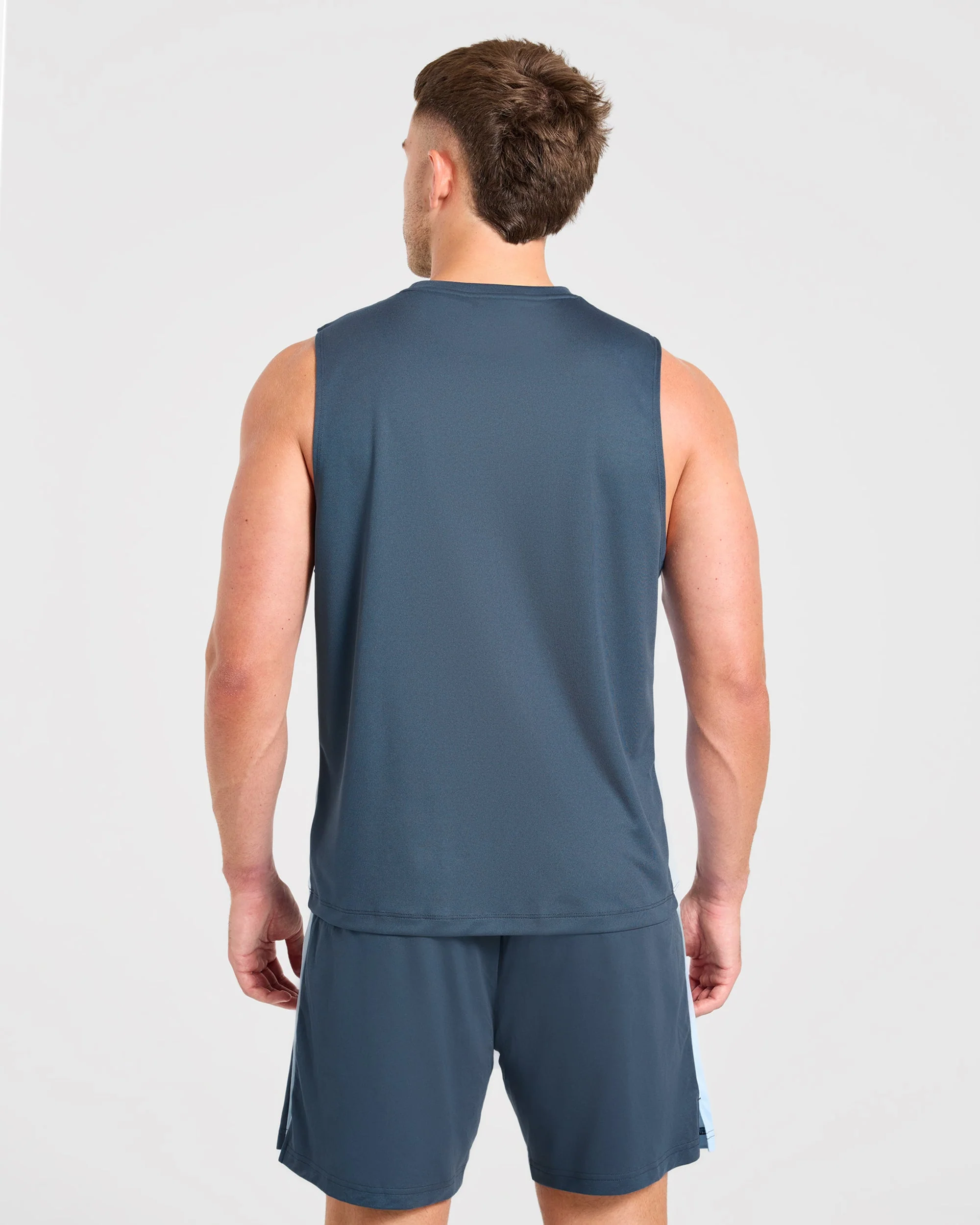Active Vest - Muted Navy/Light Bleu - Image 2
