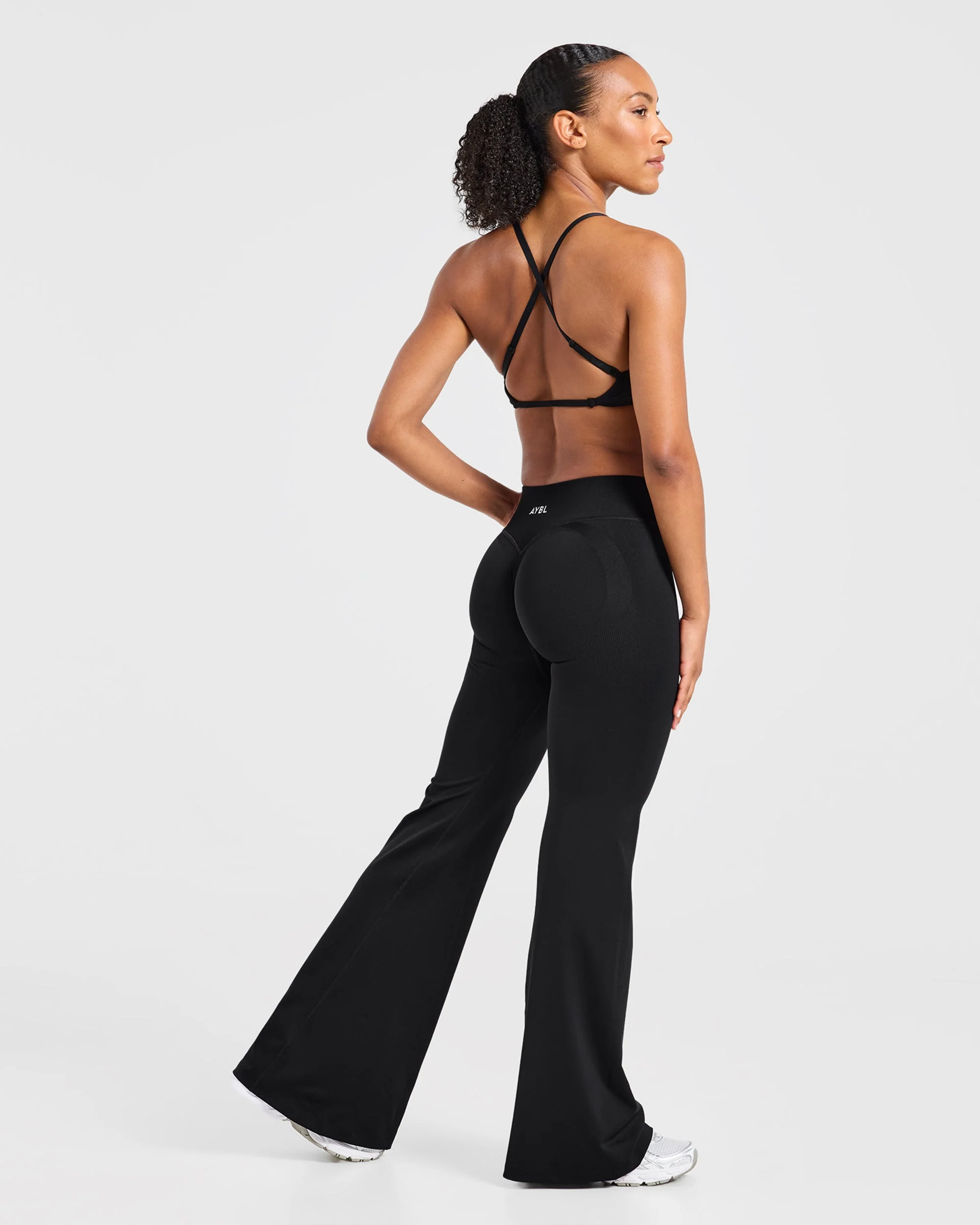 Adapt Seamless Flared Leggings - Noir - Image 4