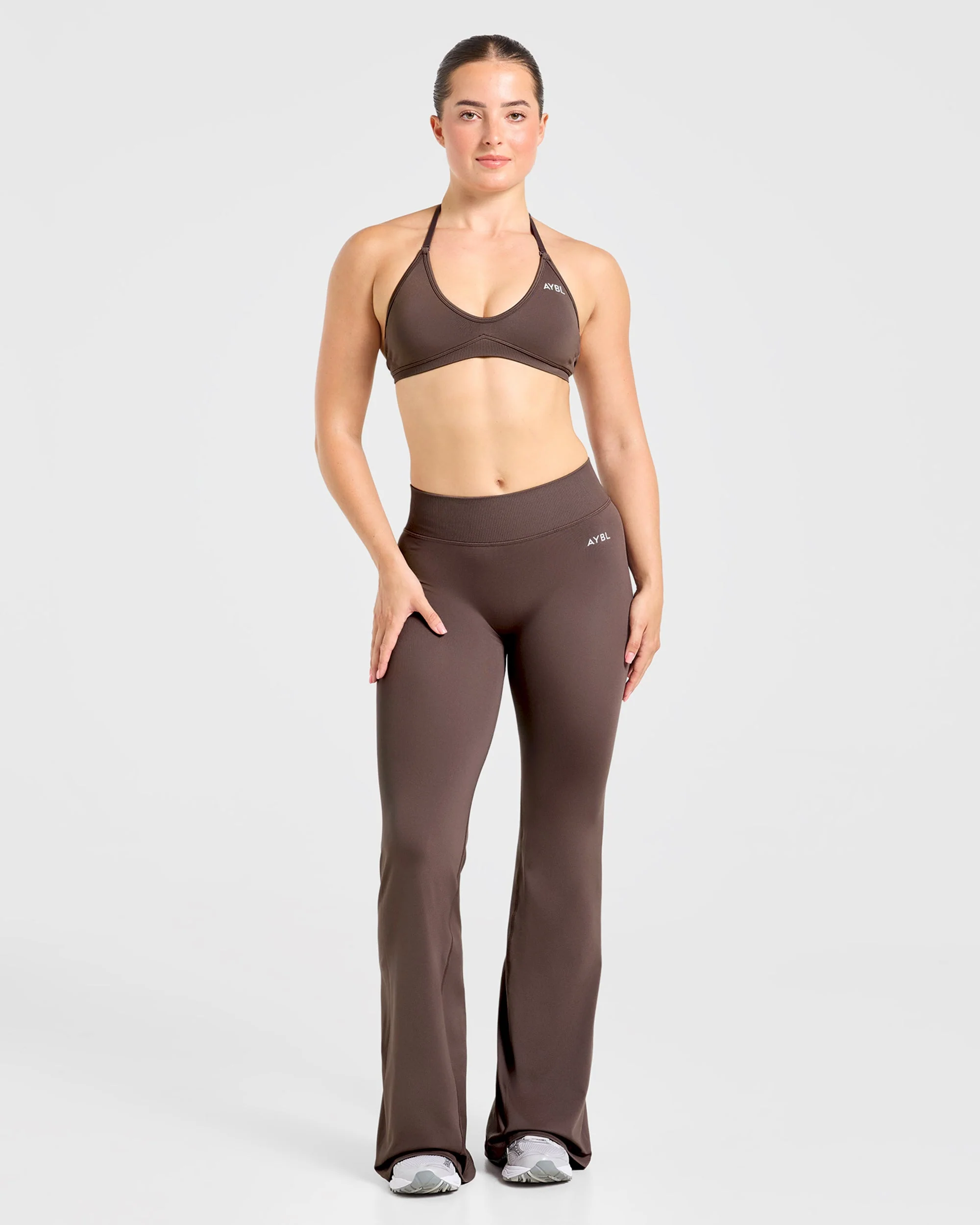 Adapt Seamless Flared Leggings - Marron - Image 3
