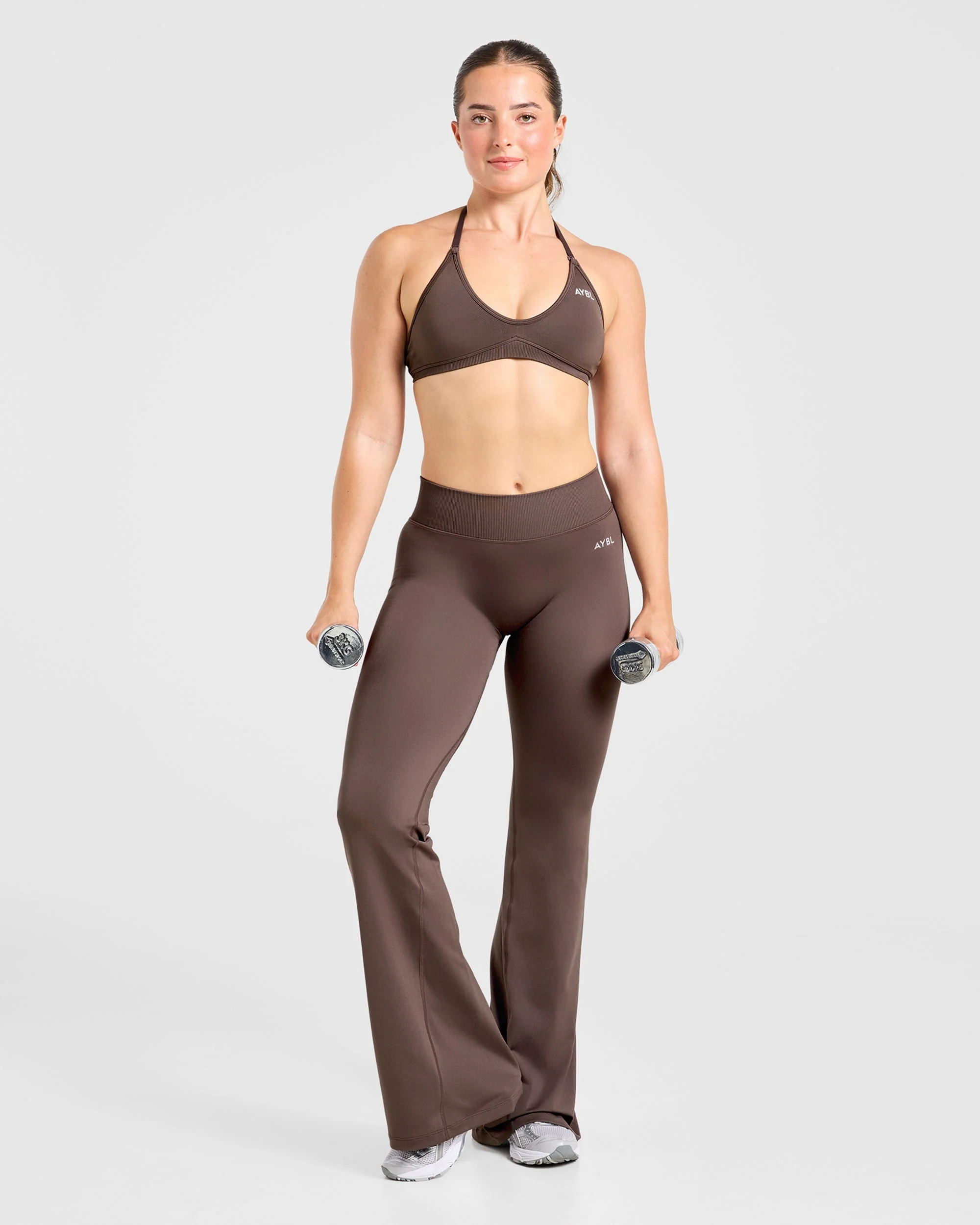 Adapt Seamless Flared Leggings - Marron - Image 8