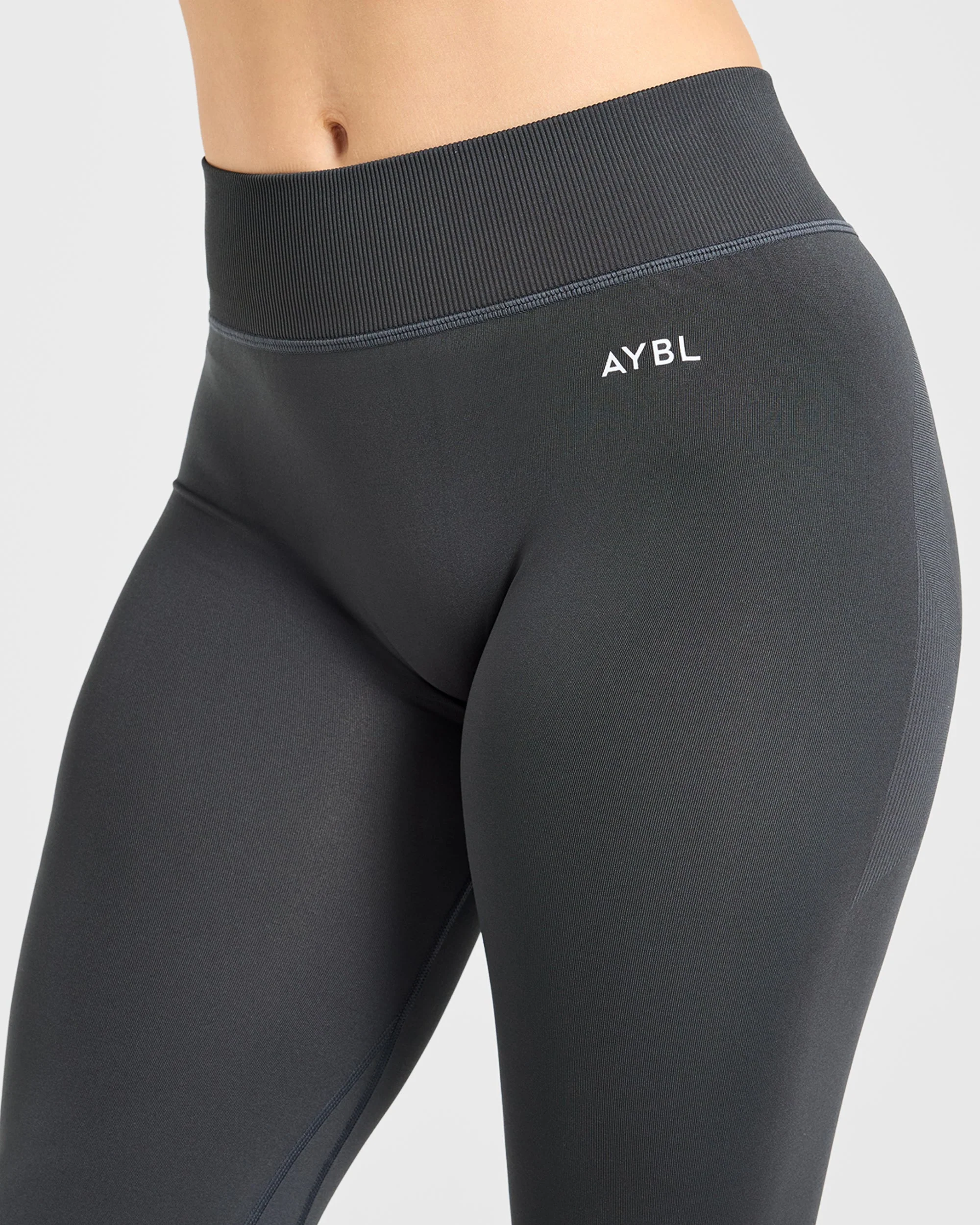 Adapt Seamless Flared Leggings - Dark Charcoal - Image 5