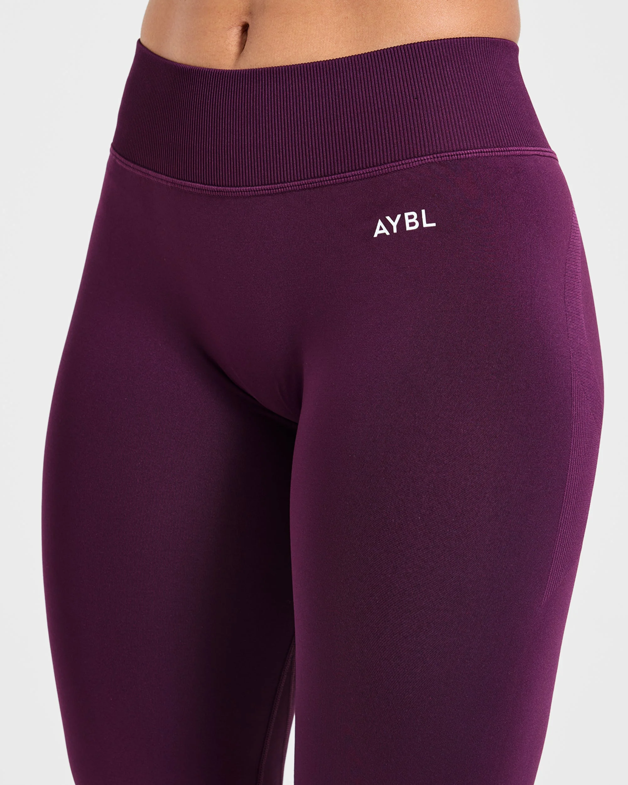 Adapt Seamless Flared Leggings - Midnight Plum - Image 5