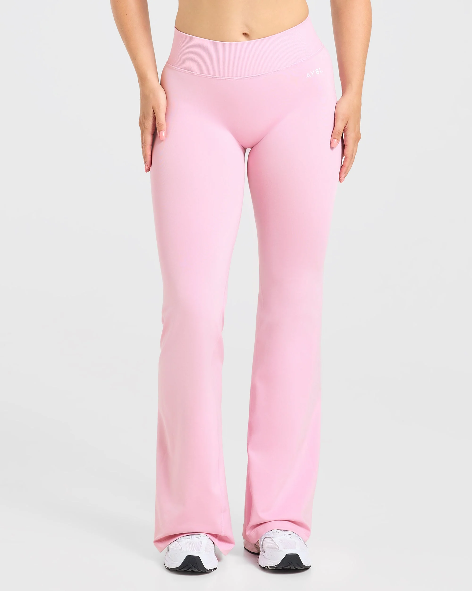 Adapt Seamless Flared Leggings - Spring Rose - Image 2