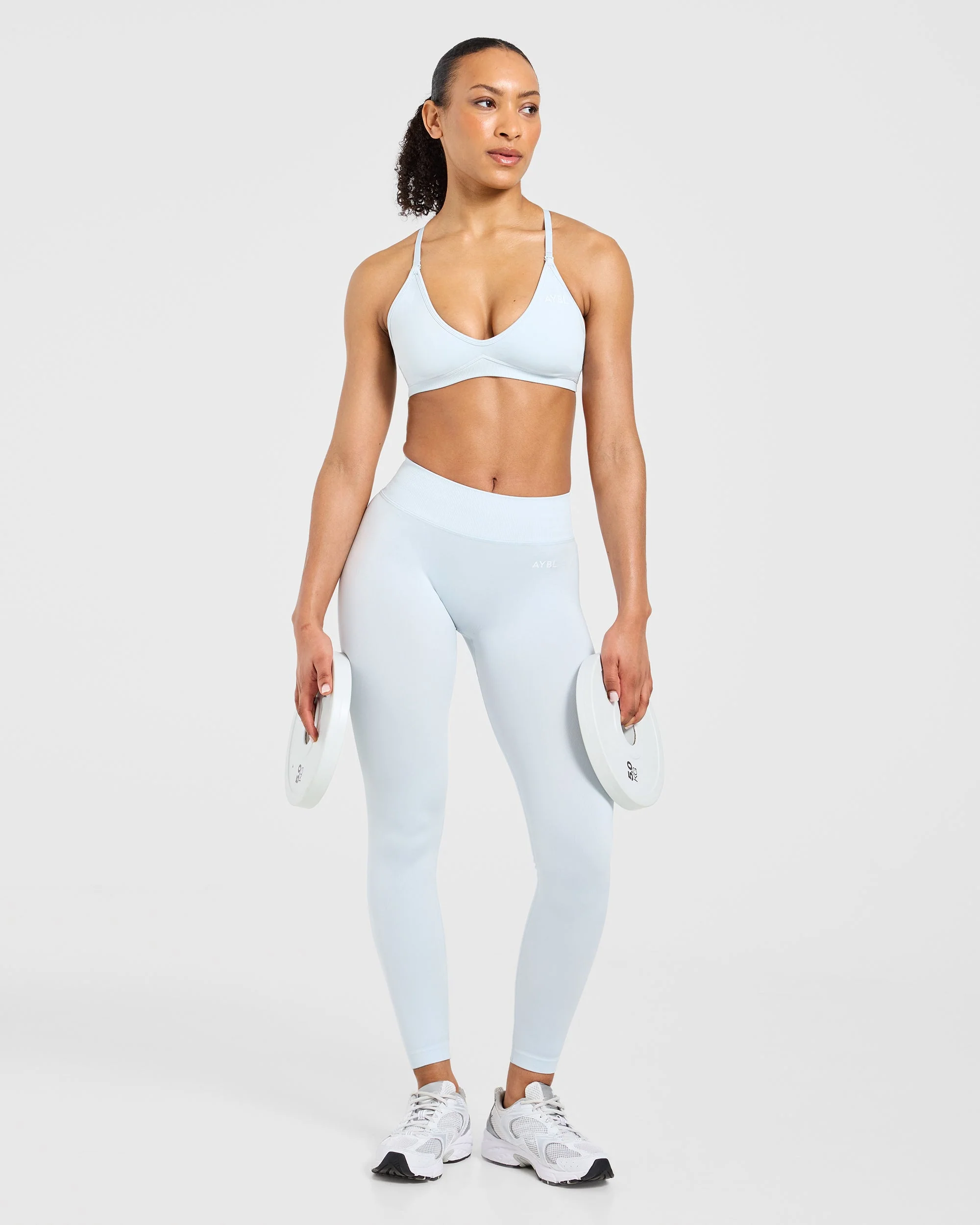 Adapt Seamless Leggings - Iced Bleu - Image 8