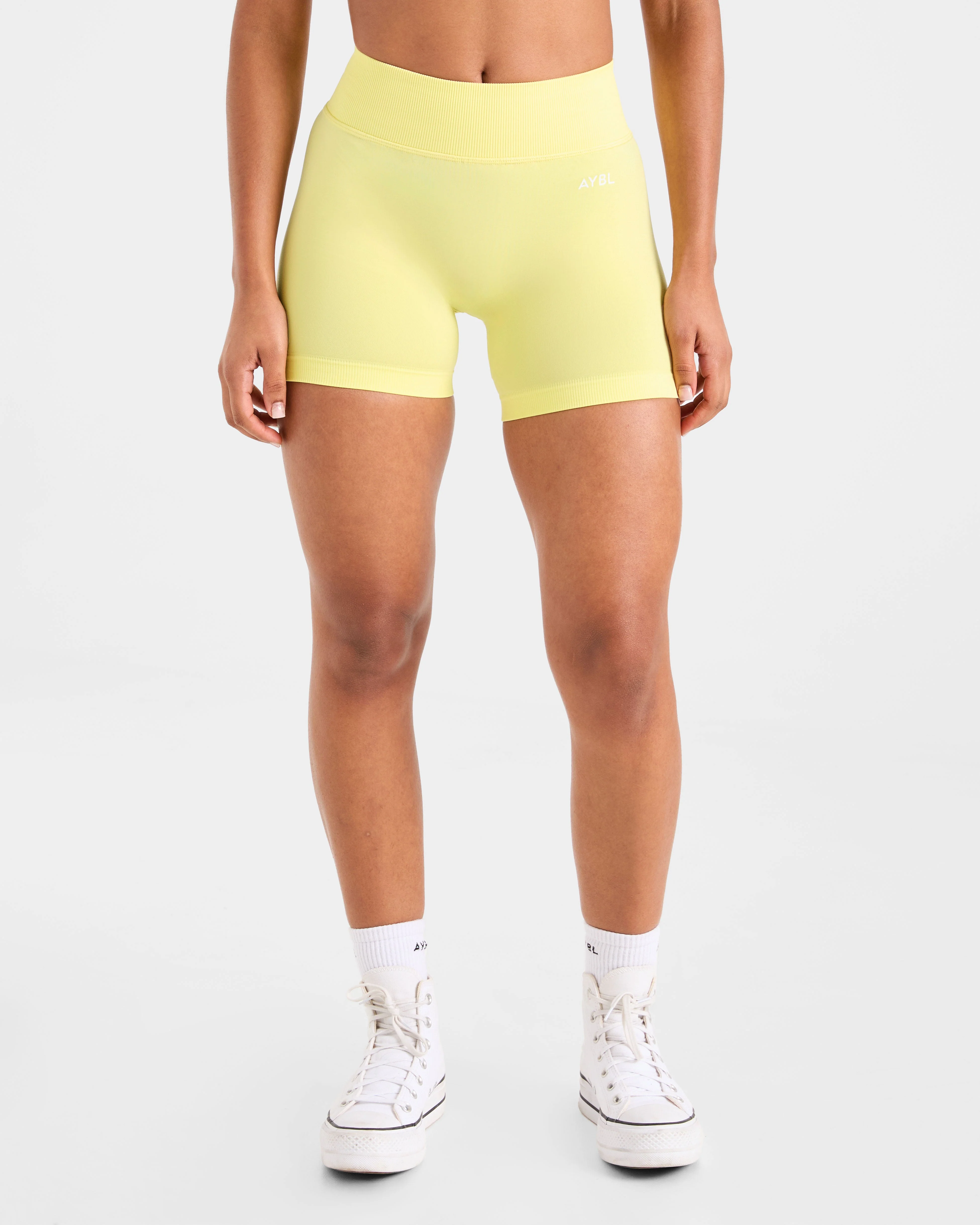 Adapt Seamless Shorts | 4.5" - Spring Jaune - Image 2