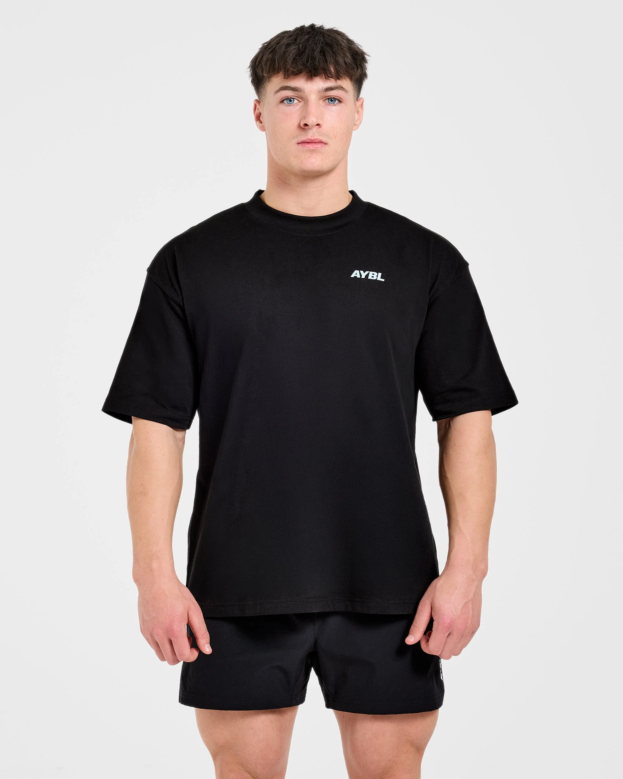 AYBL Sportswear 18 Oversized T Shirt - Noir - Image 2