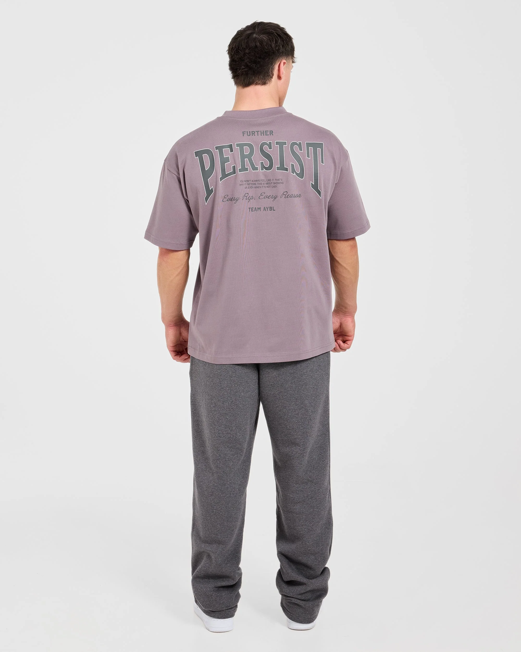 Cam Kissel x Persist Oversized T Shirt - Mauve - Image 4