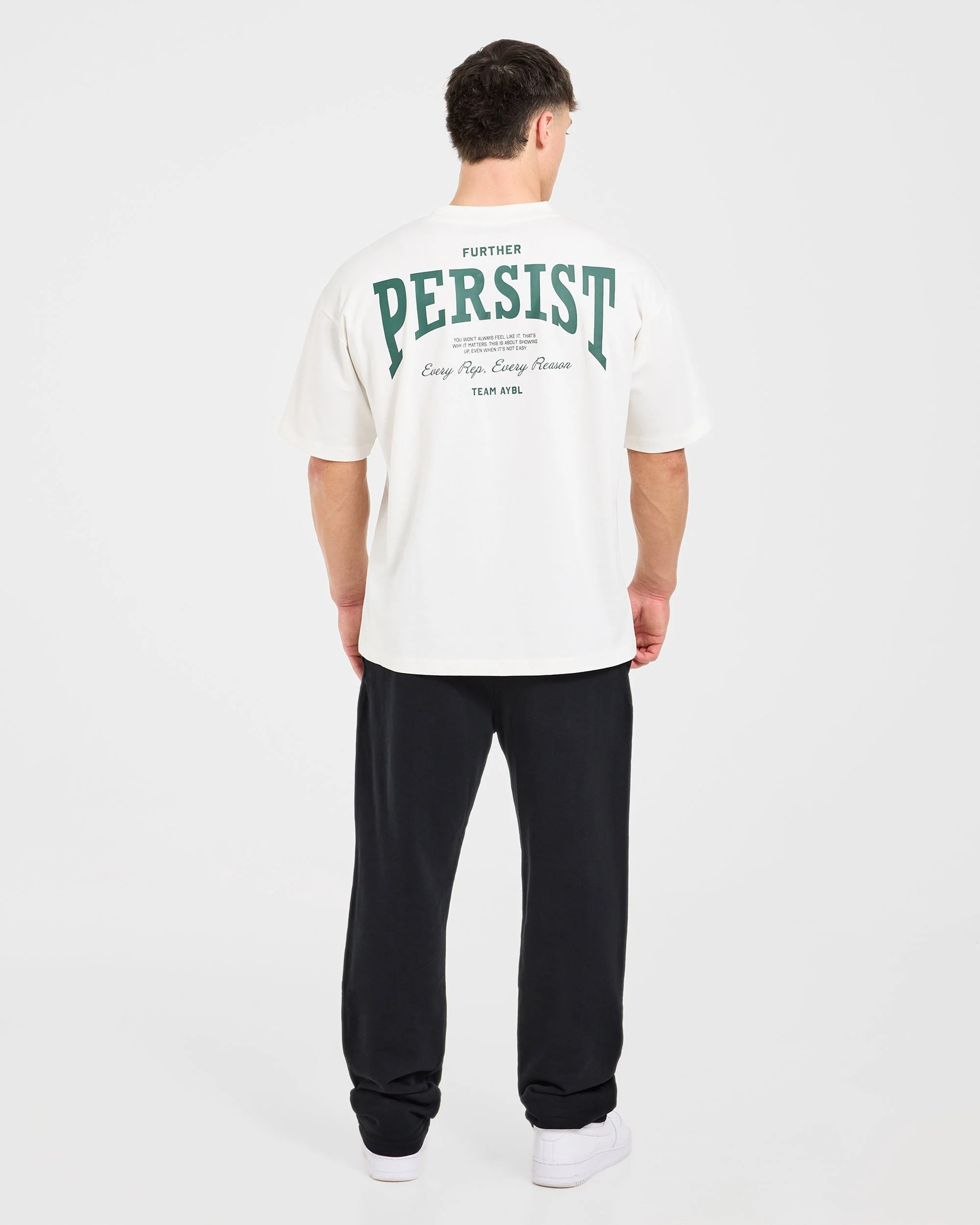 Cam Kissel x Persist Oversized T Shirt - Off White - Image 4