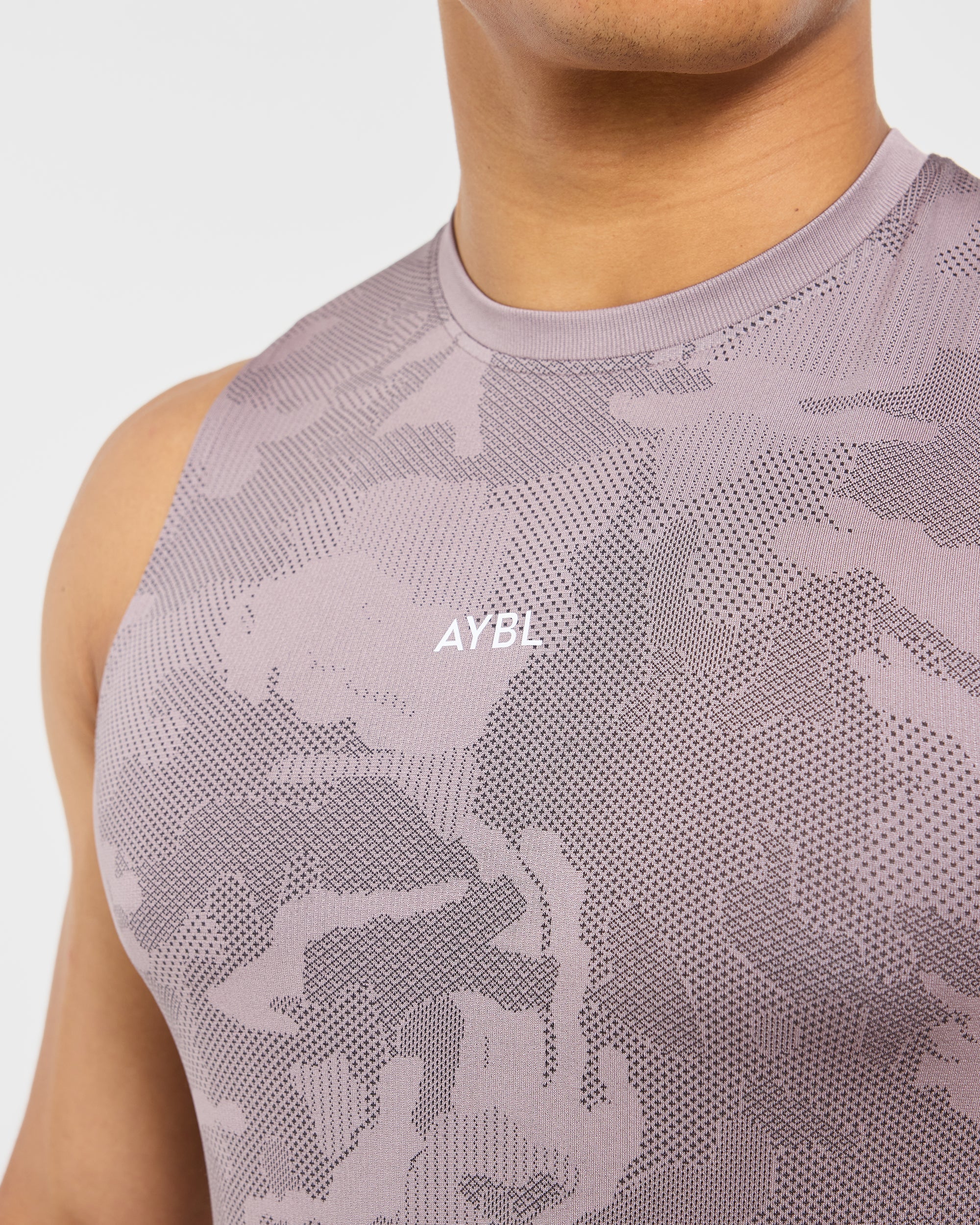 Camo Seamless Tank - Woodland Taupe - Image 5