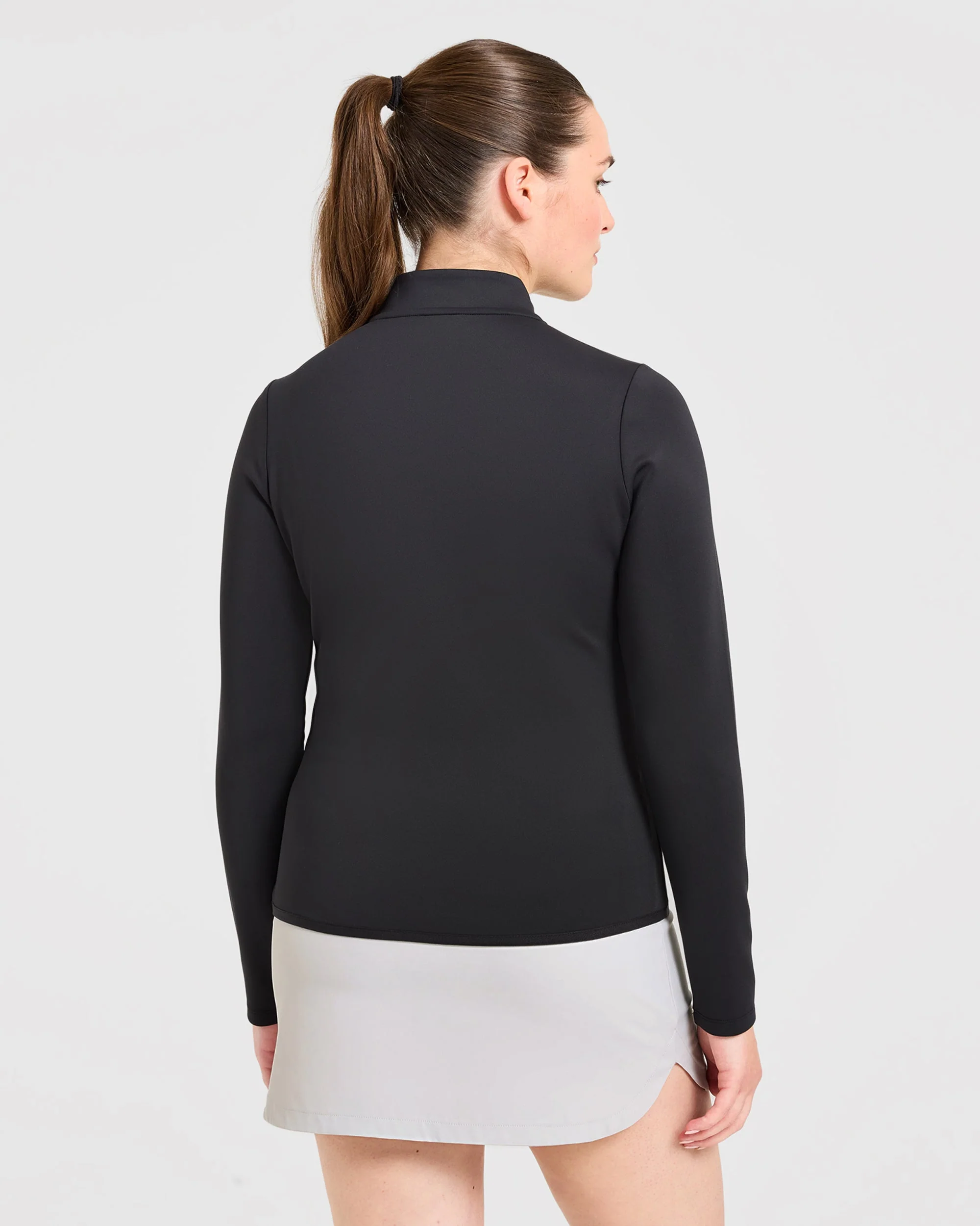 Classic 1/4 Zip Pullover - Noir - Image 2