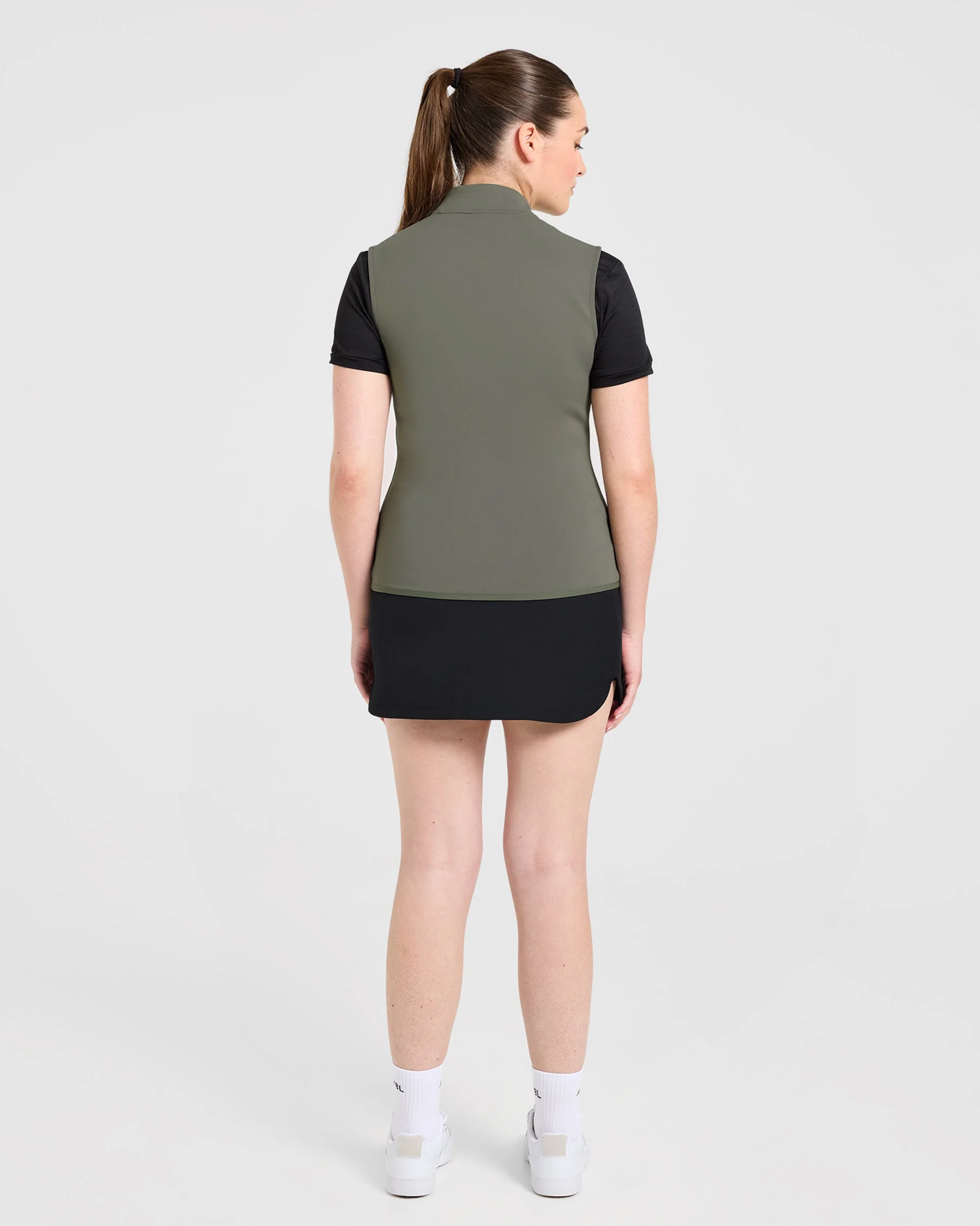 Classic 1/4 Zip Vest - Deep Sage - Image 4