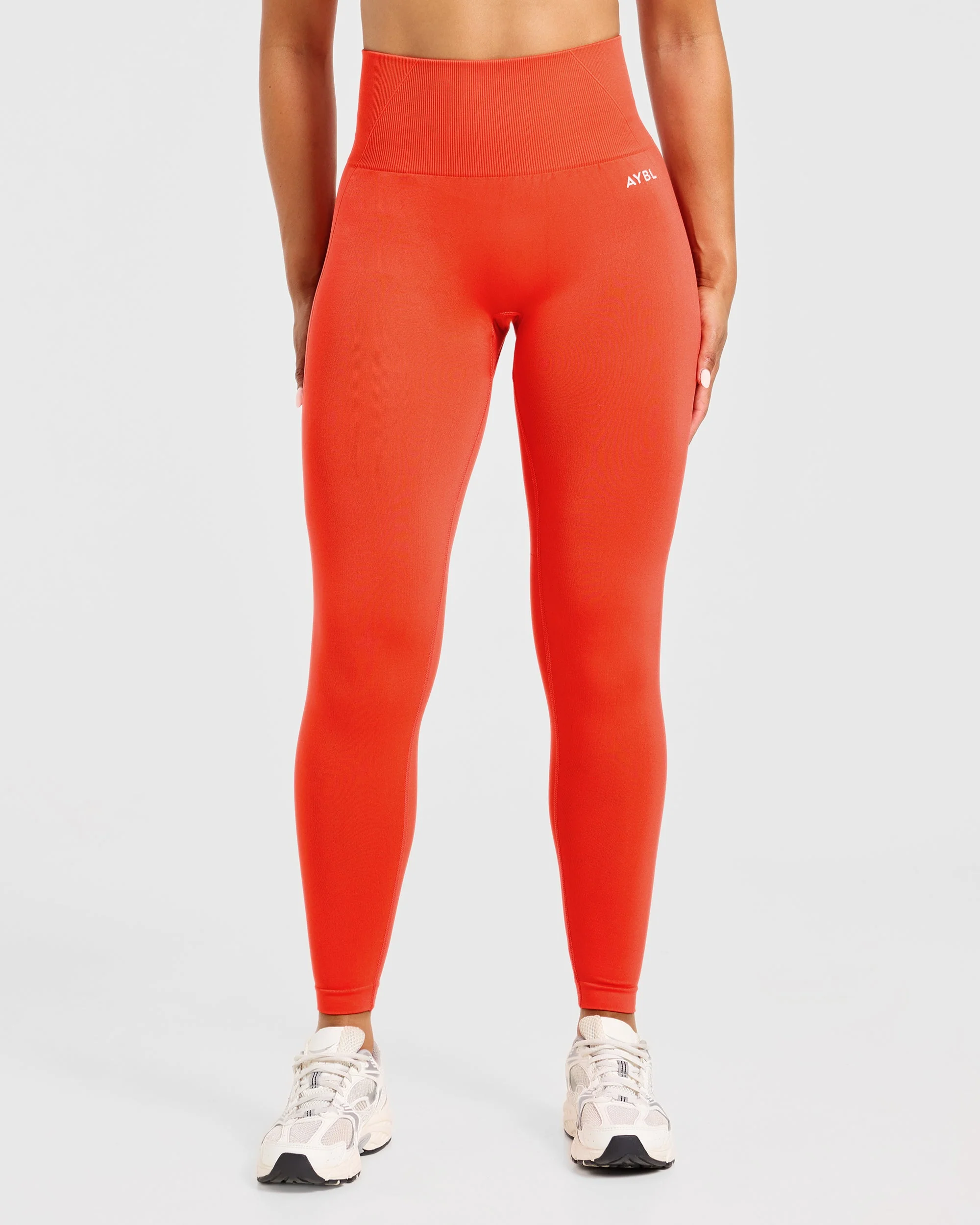 Empower Seamless Leggings - Hot Orange - Image 2