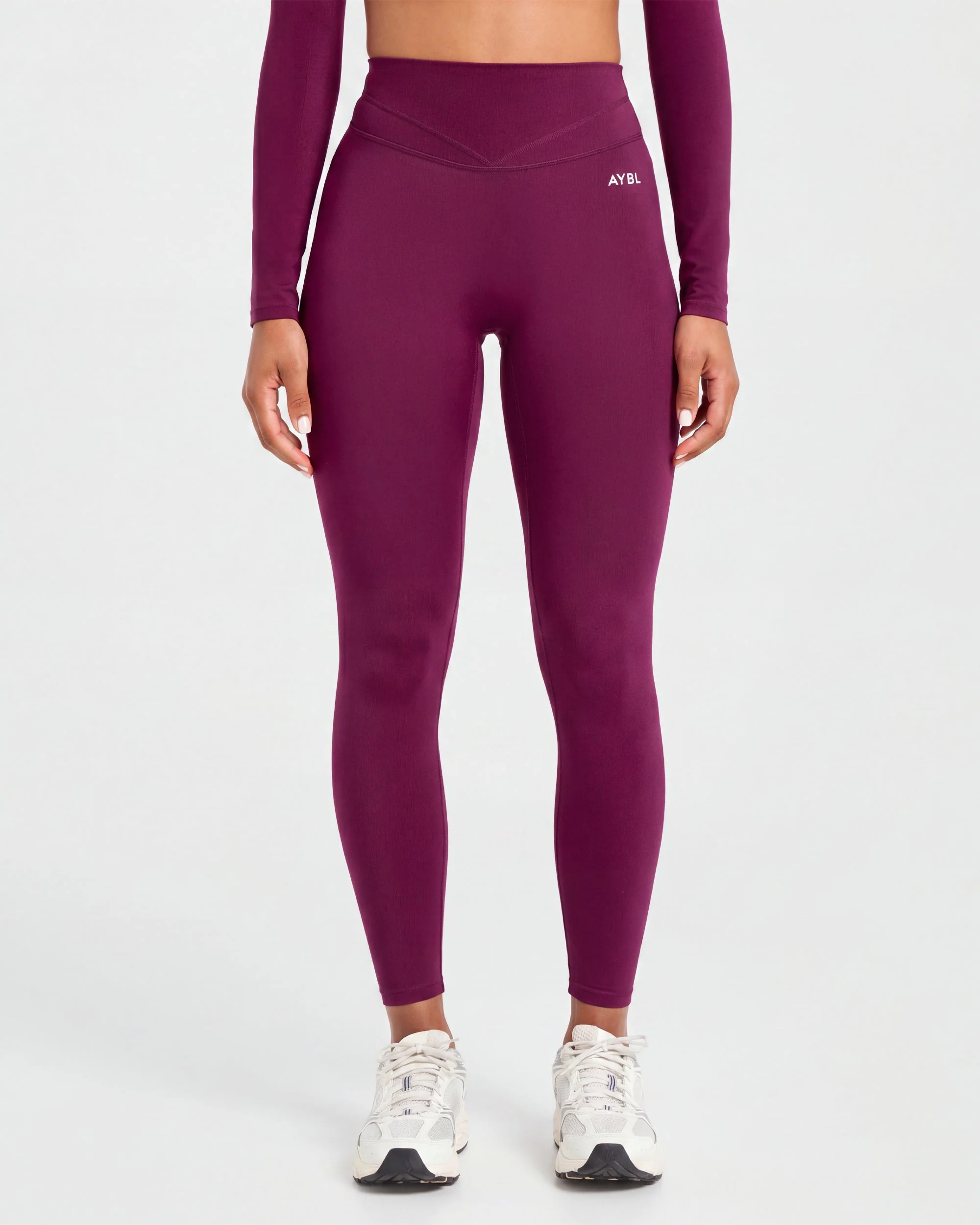 Engage Leggings - Rich Plum