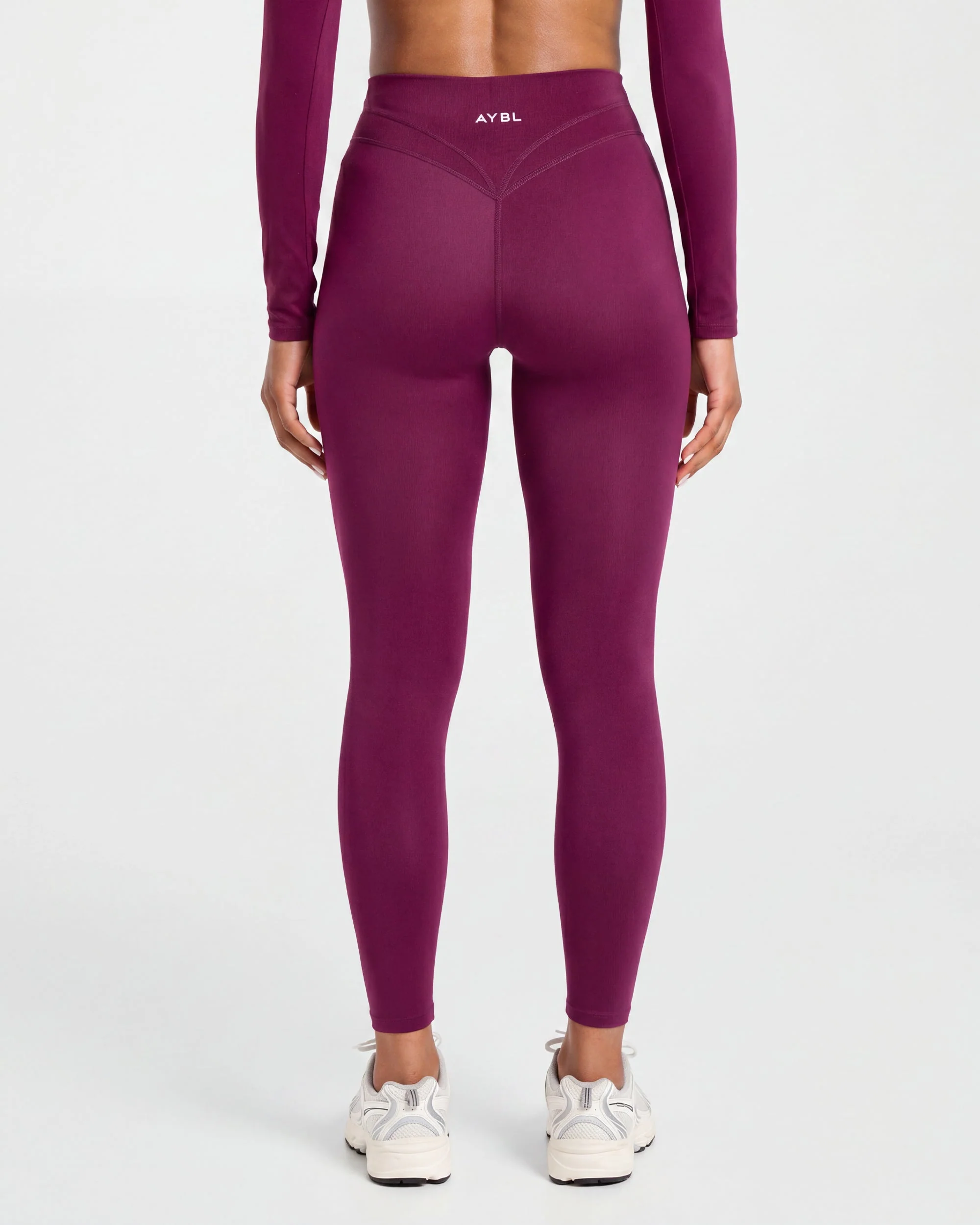 Engage Leggings - Rich Plum - Image 2