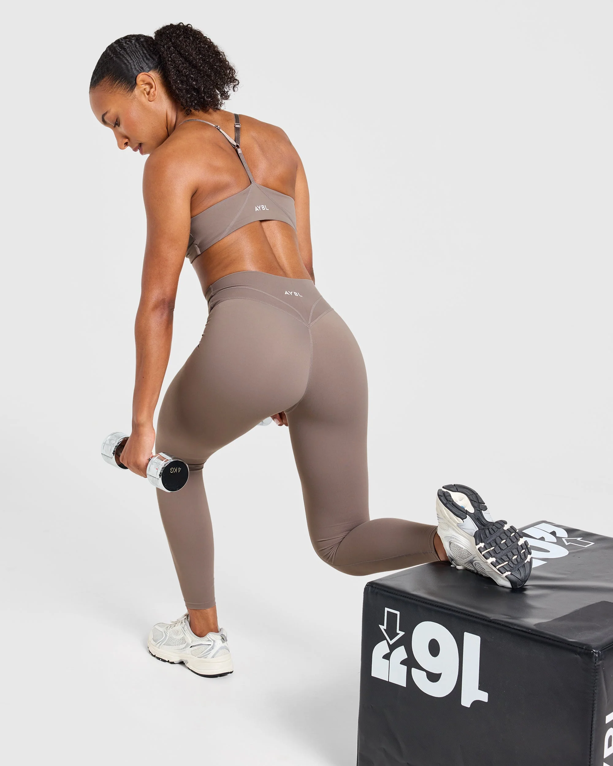 Engage Leggings - Warm Taupe - Image 7