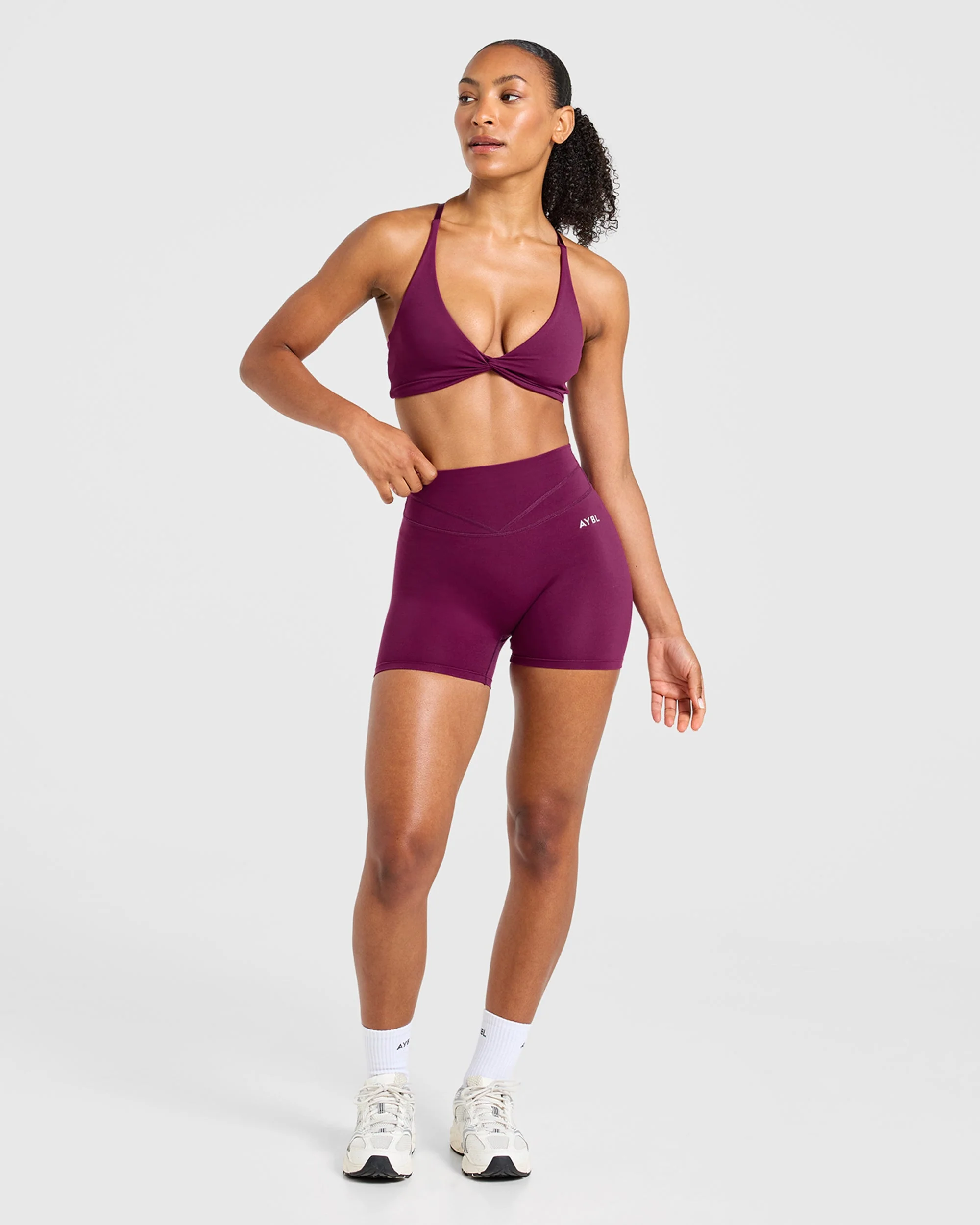 Engage Shorts - Rich Plum - Image 3