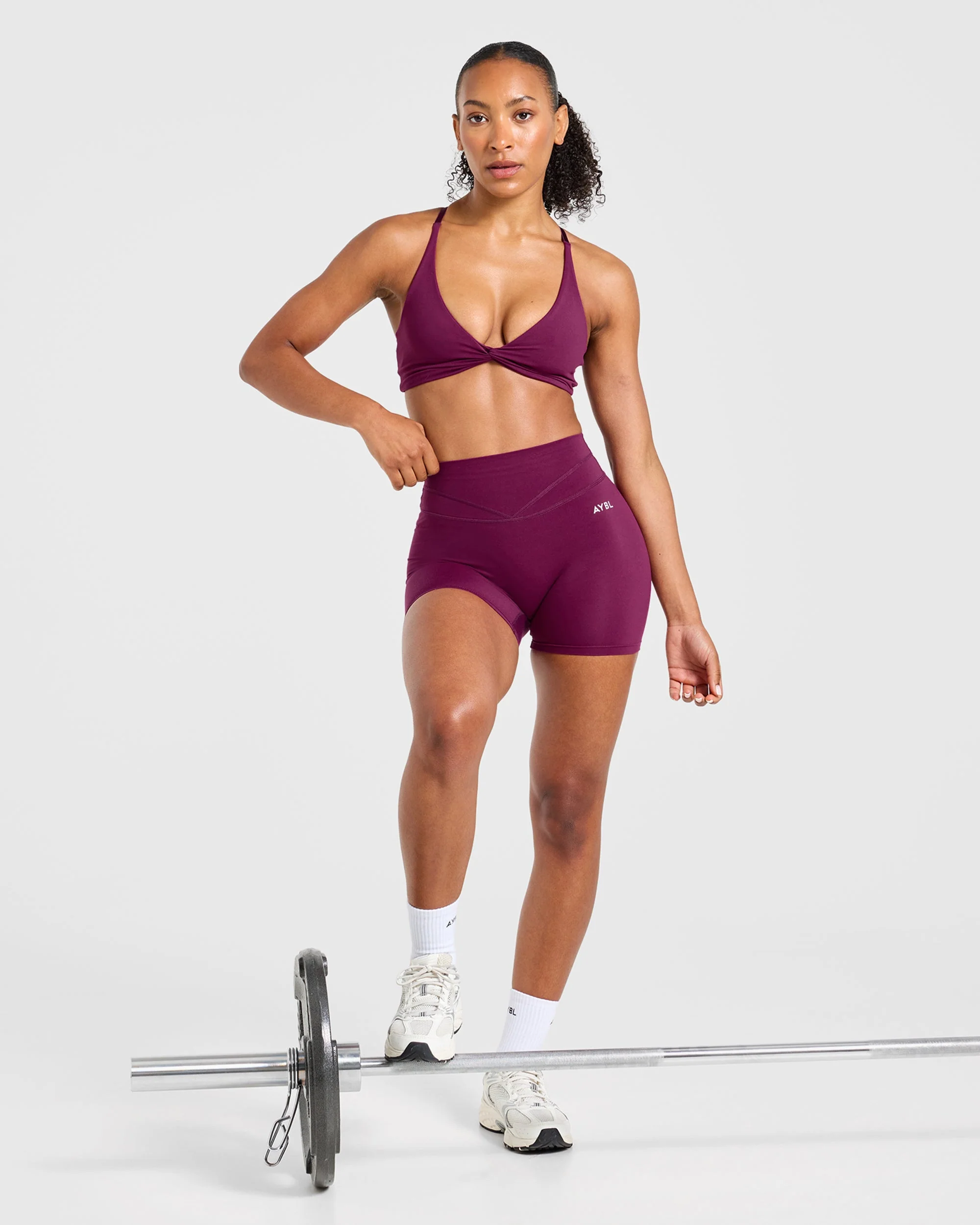 Engage Shorts - Rich Plum - Image 8