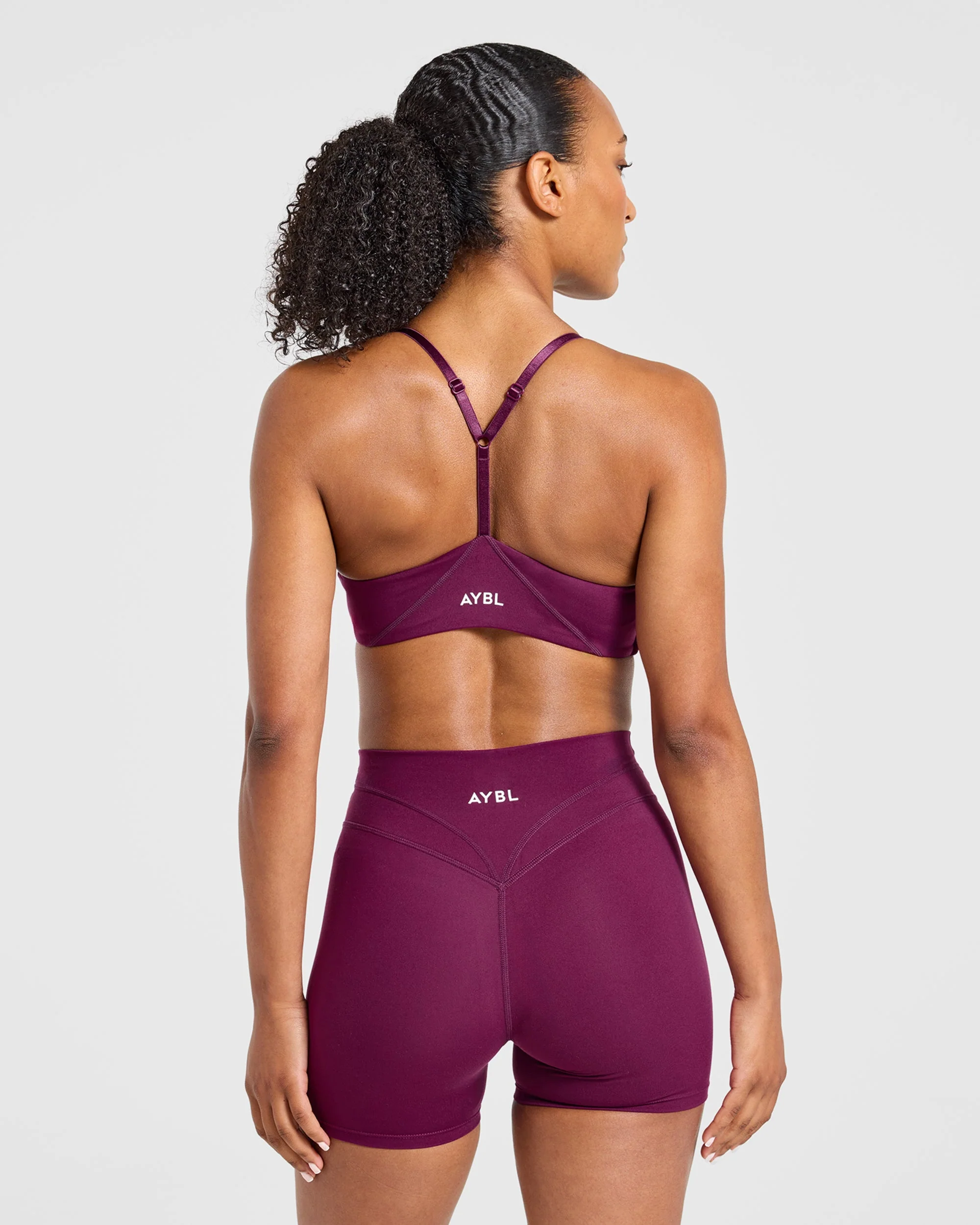 Engage Sports Bra - Rich Plum - Image 2