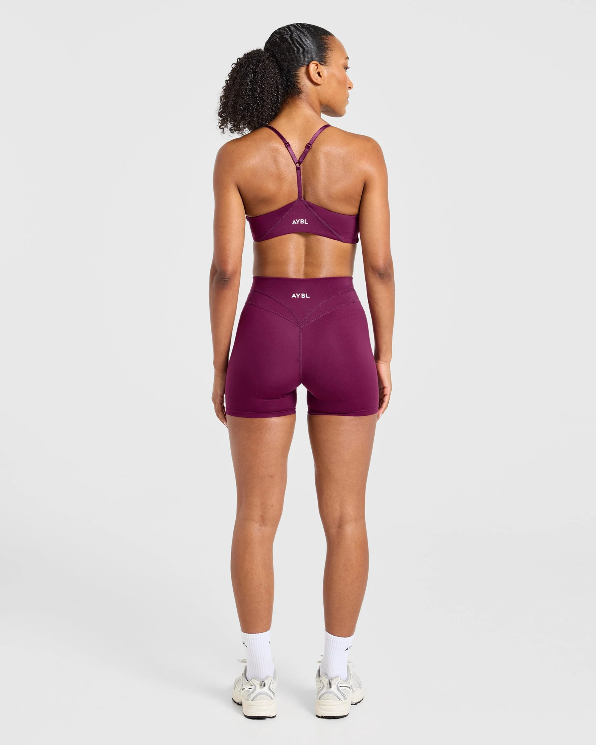 Engage Sports Bra - Rich Plum - Image 4