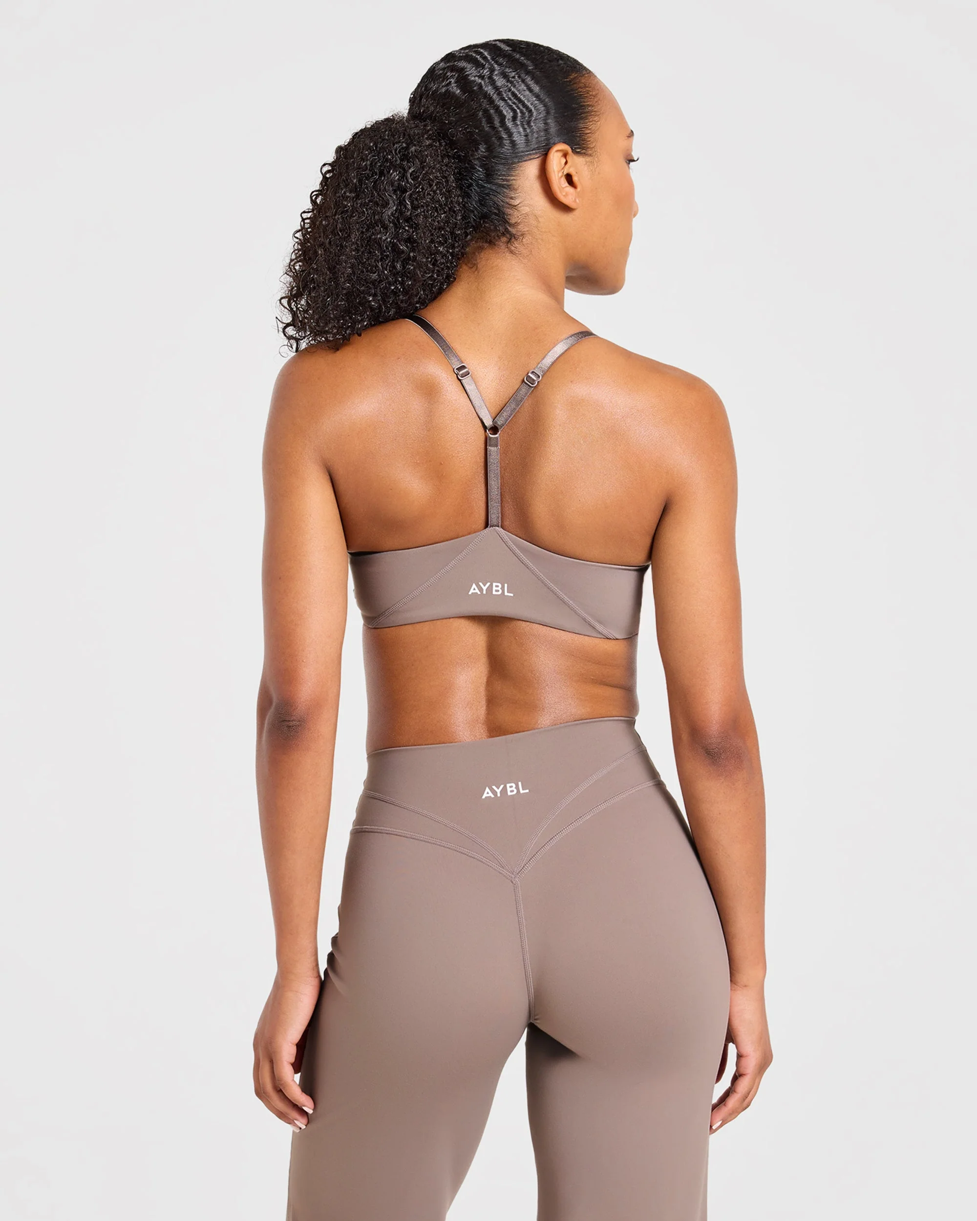Engage Sports Bra - Warm Taupe - Image 2