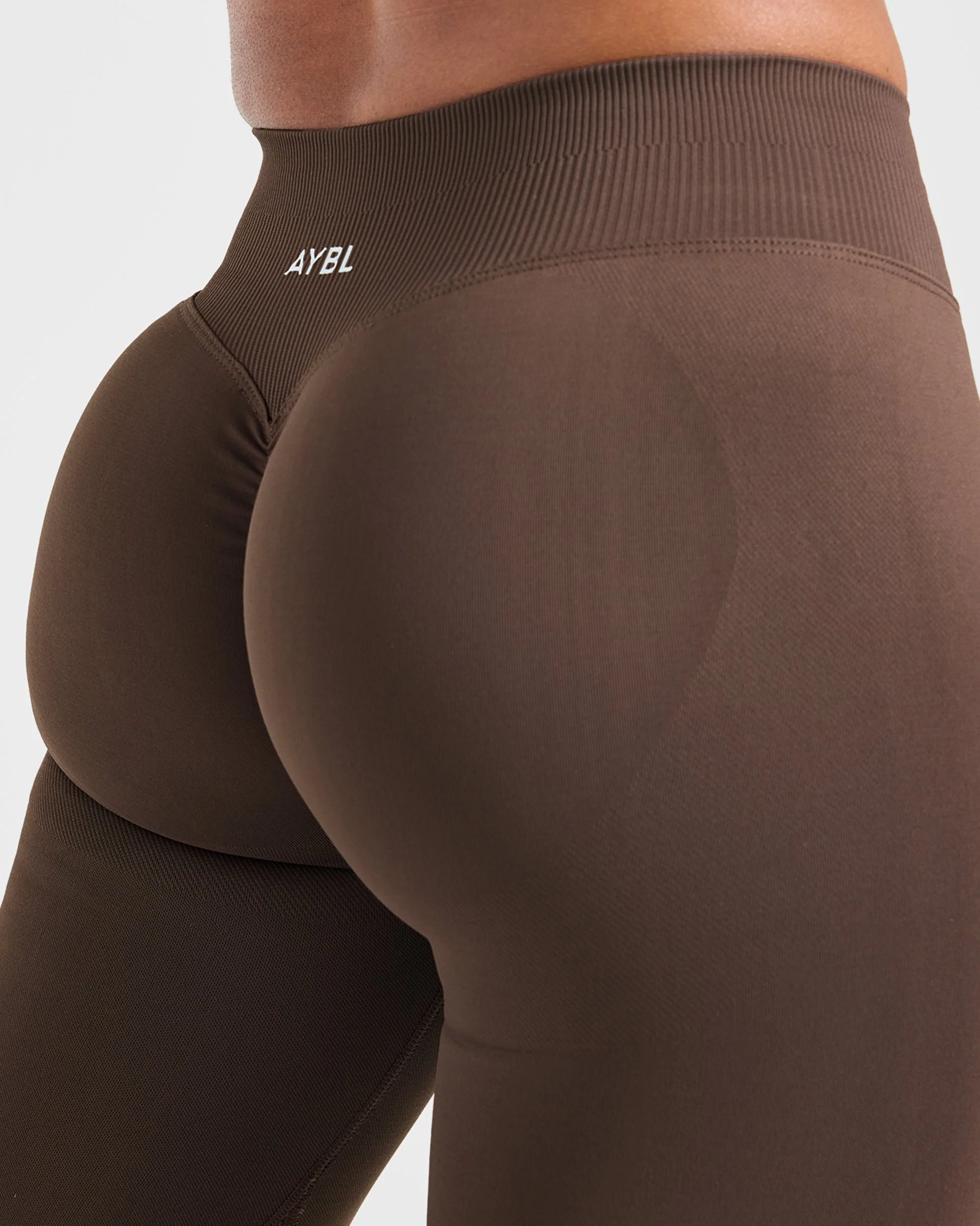 Enhance Seamless Flared Leggings - Marron - Image 6