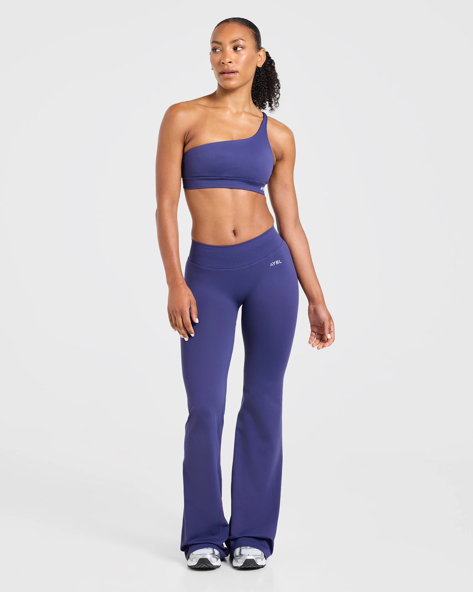 Enhance Seamless Flared Leggings - Storm Bleu - Image 3