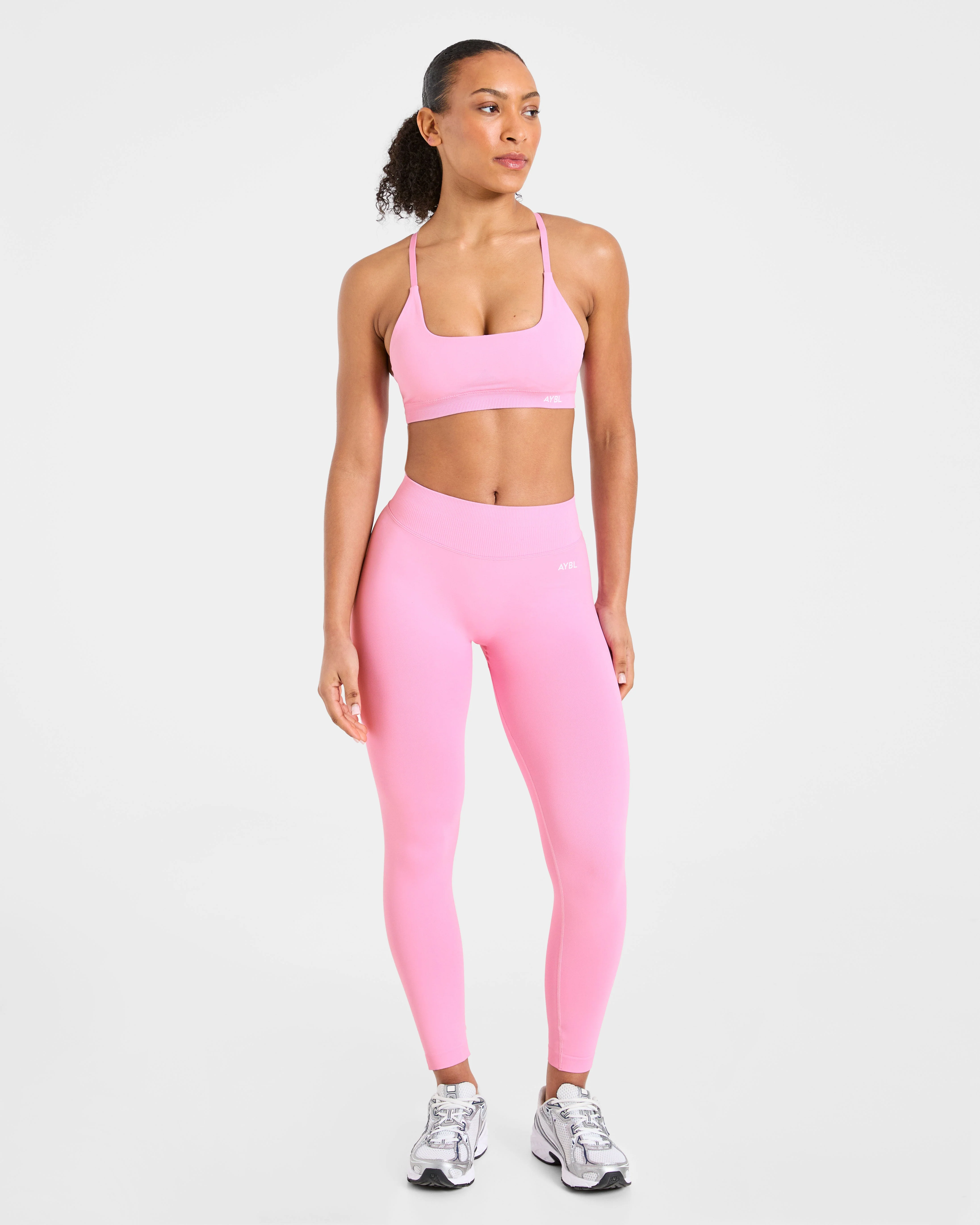 Enhance Seamless Sports Bra - Sugar Rose - Image 3