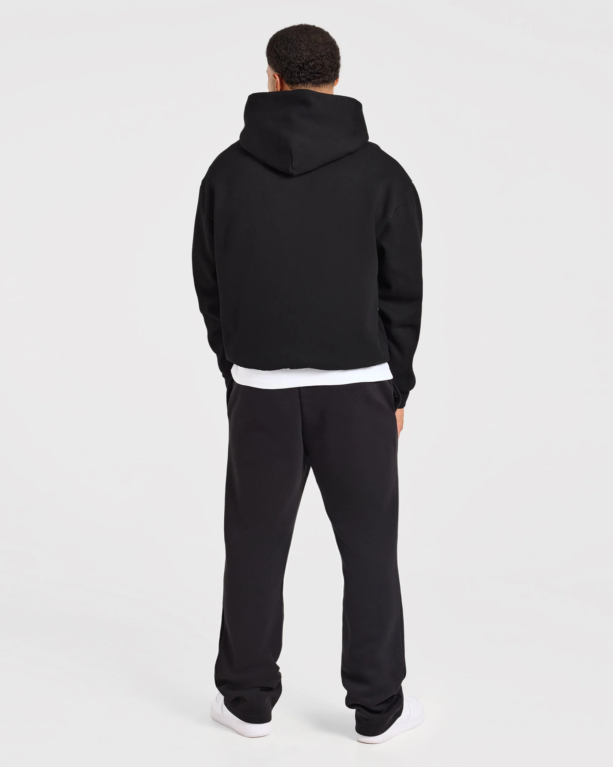 Essential Oversized Hoodie - Noir - Image 4