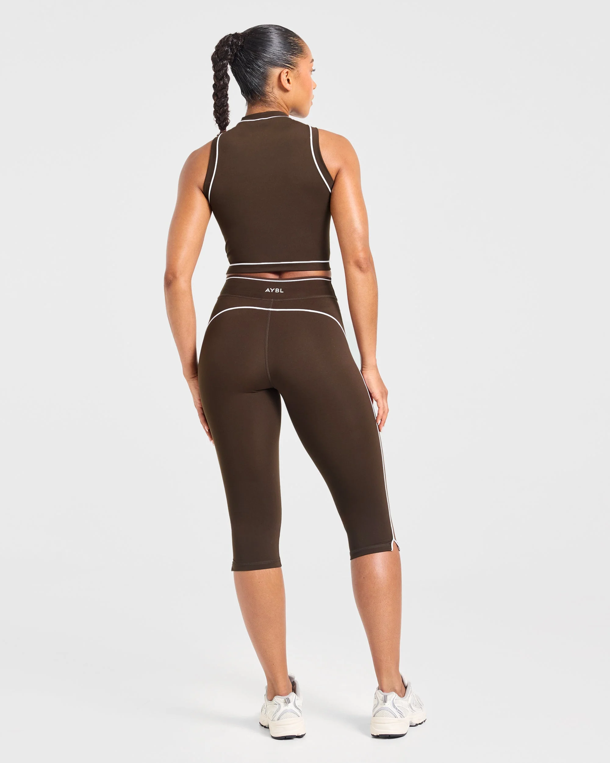Form Capris - Coffee Bean - Image 4