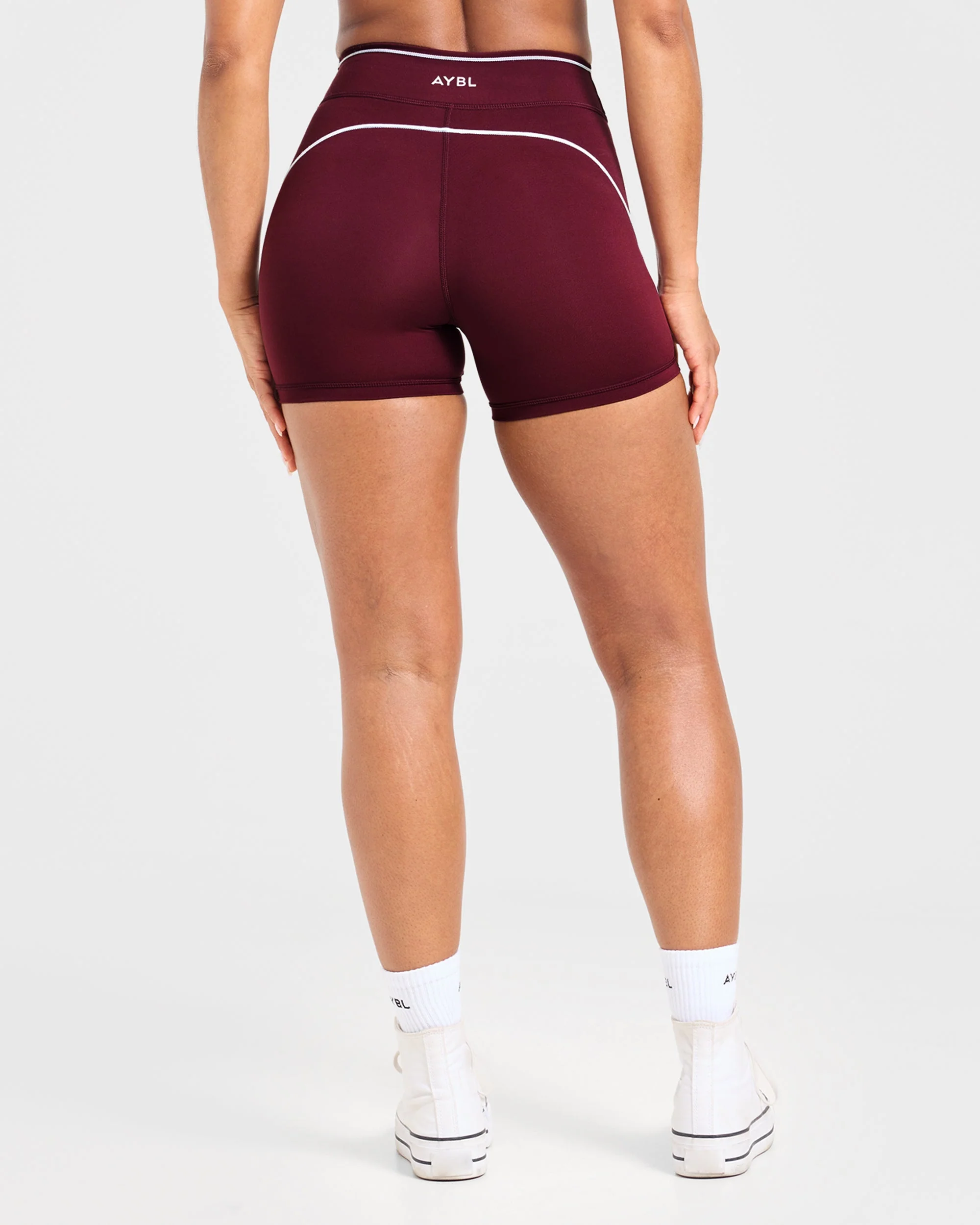 Form Shorts - Deep Mulberry - Image 2