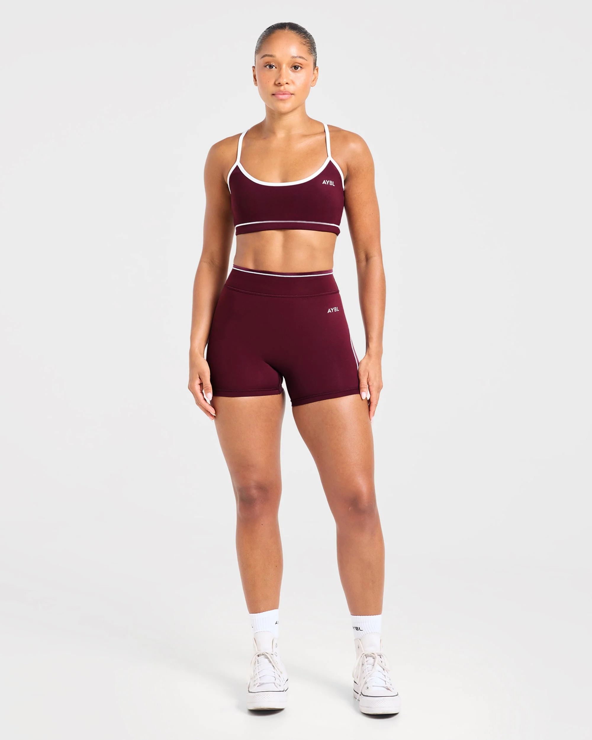 Form Shorts - Deep Mulberry - Image 3