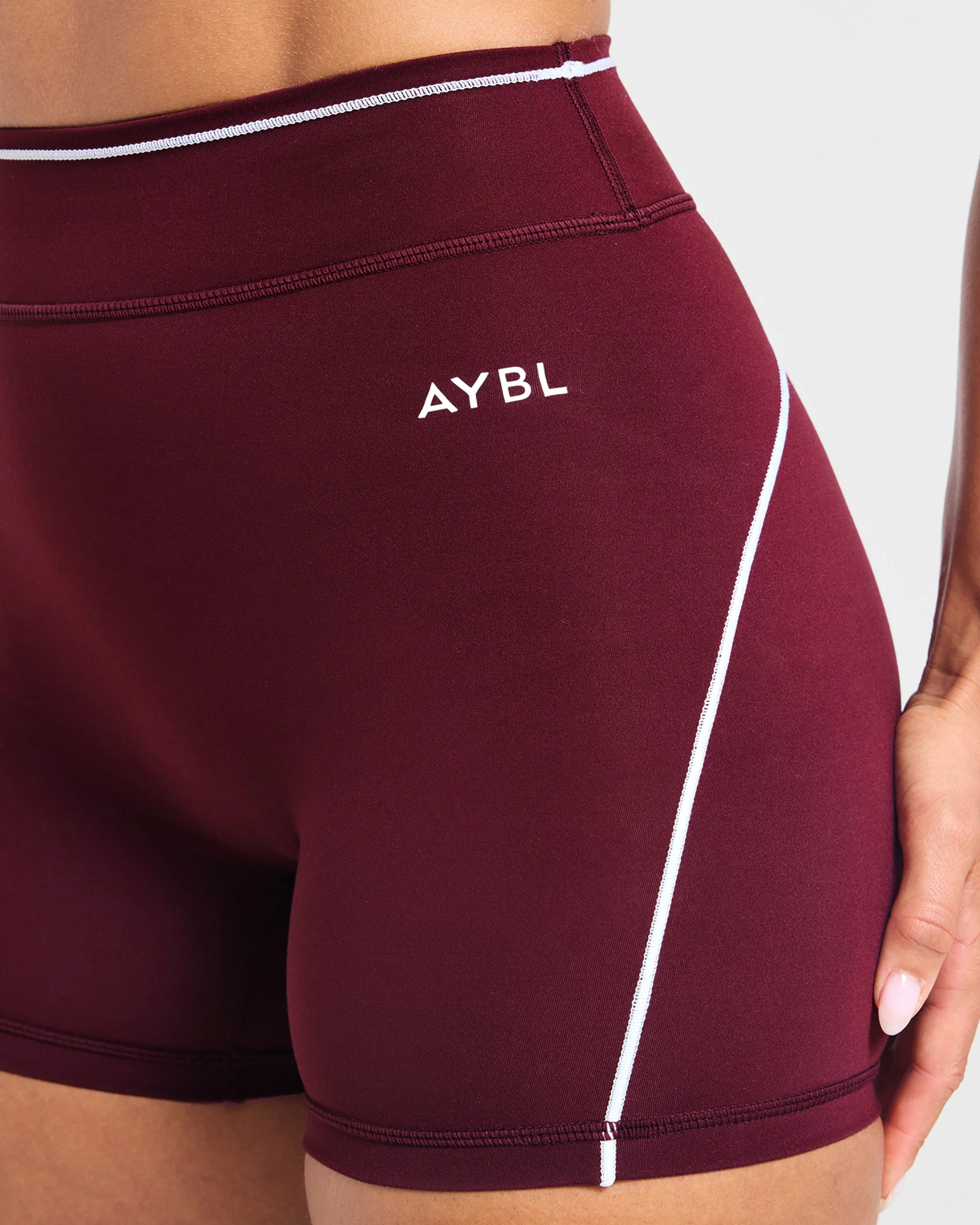 Form Shorts - Deep Mulberry - Image 5
