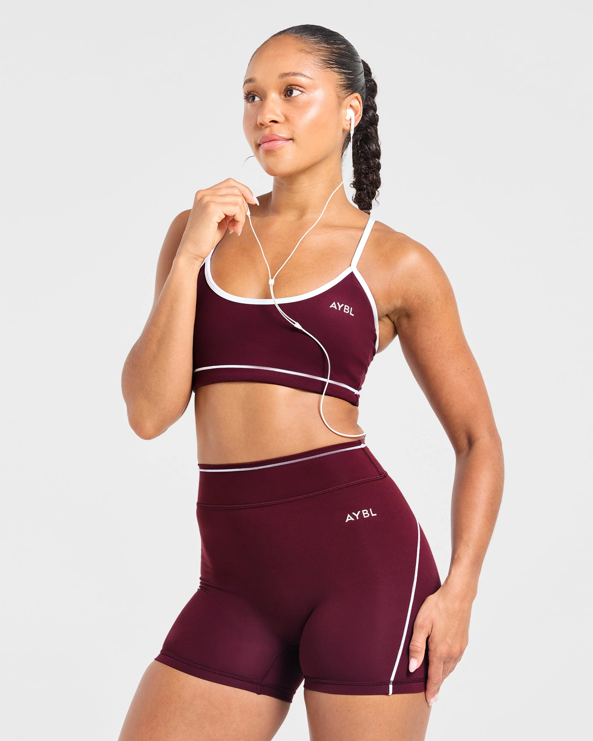 Form Shorts - Deep Mulberry - Image 7
