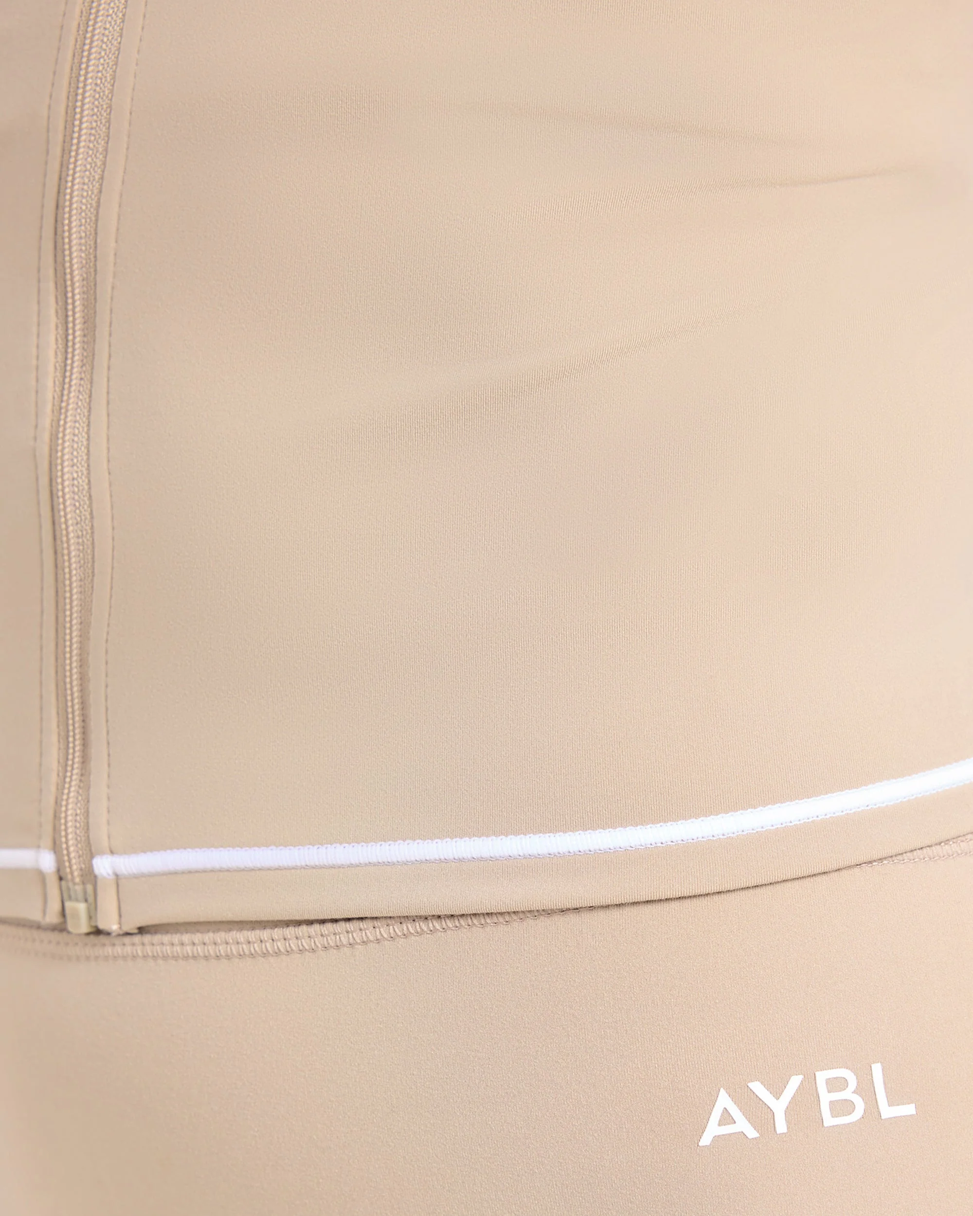 Form Zip Up Jacket - Mocha - Image 6