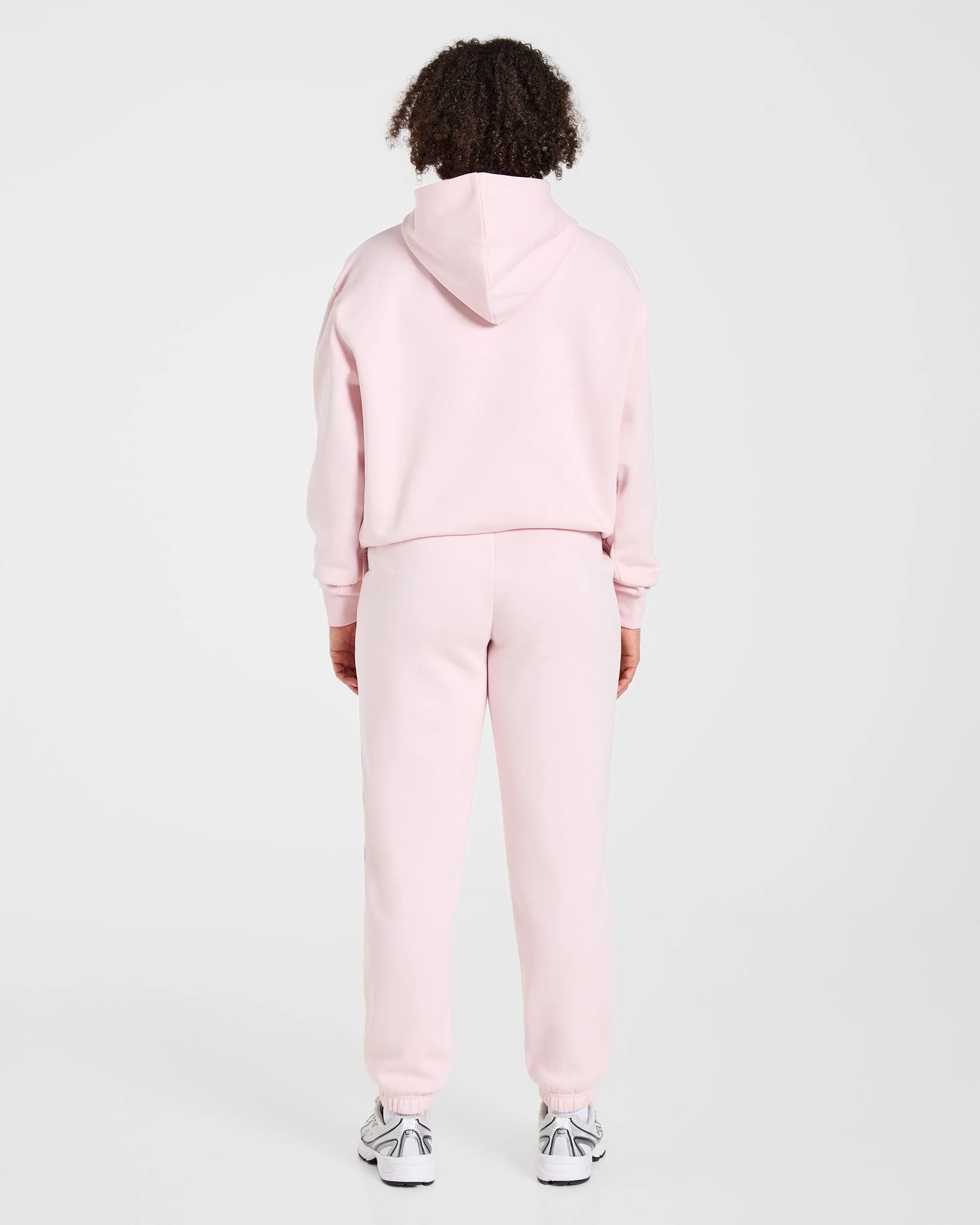Lifestyle Oversized Hoodie - Pastel Rose - Image 4
