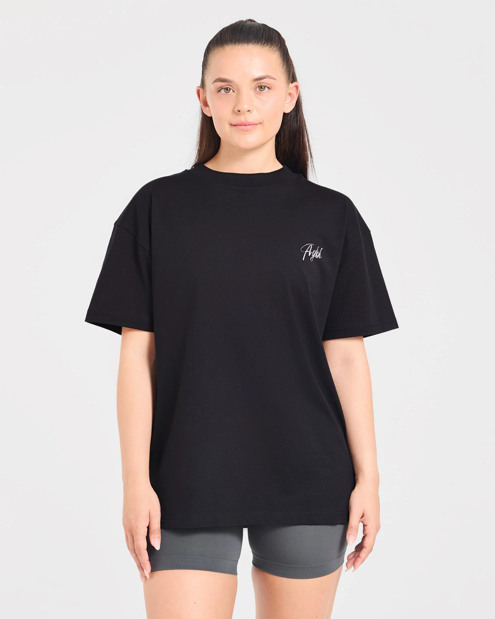 Lift Graphic 2.0 Oversized T Shirt - Noir - Image 2