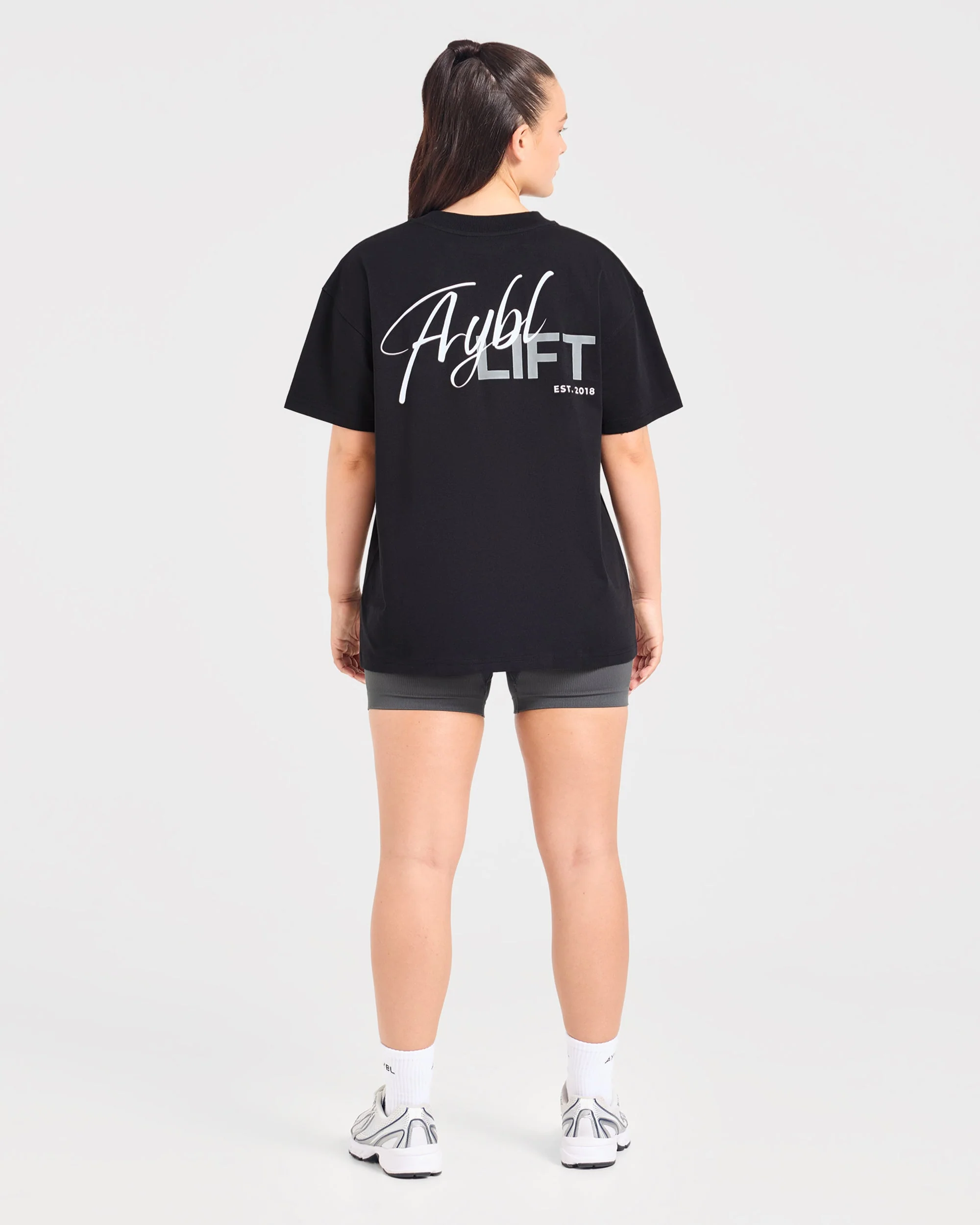 Lift Graphic 2.0 Oversized T Shirt - Noir - Image 4