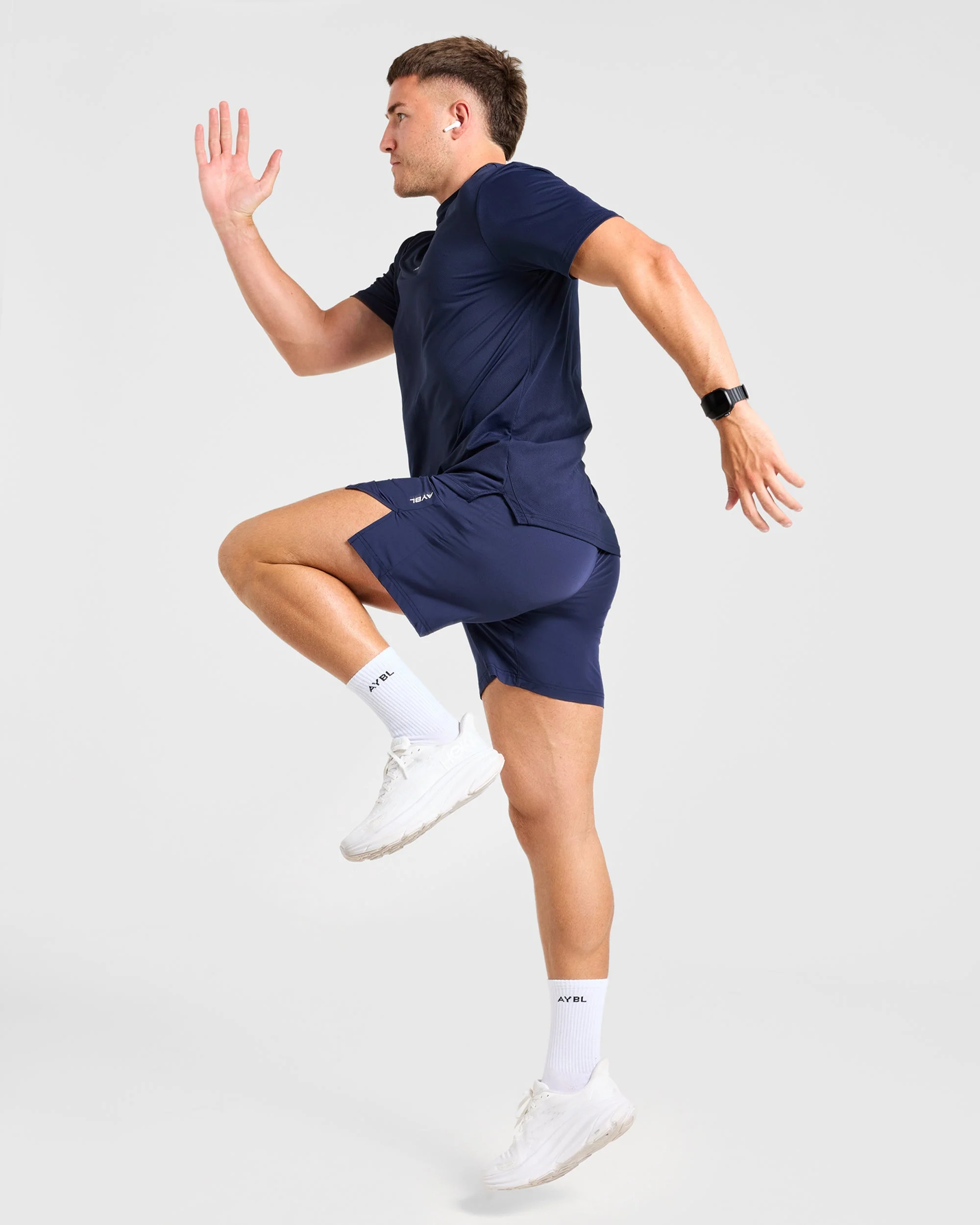 Motion T Shirt - Navy - Image 8