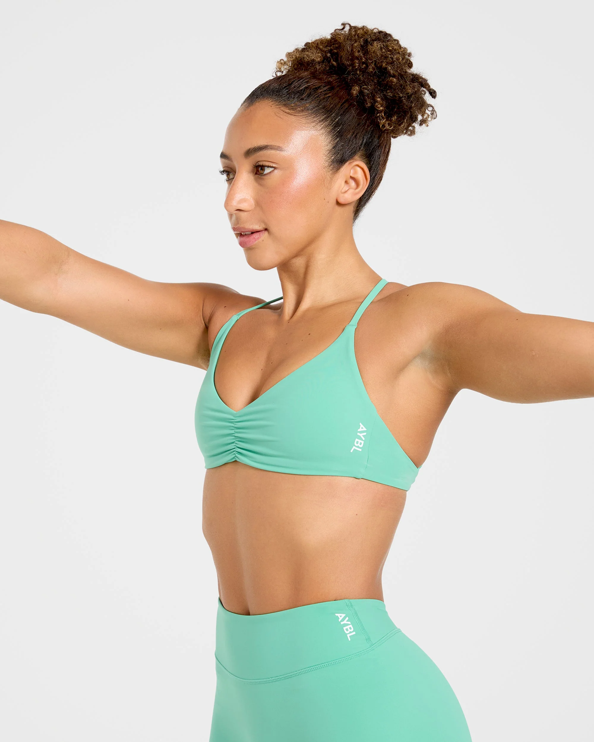 Physique Sports Bra - Summer Vert - Image 8