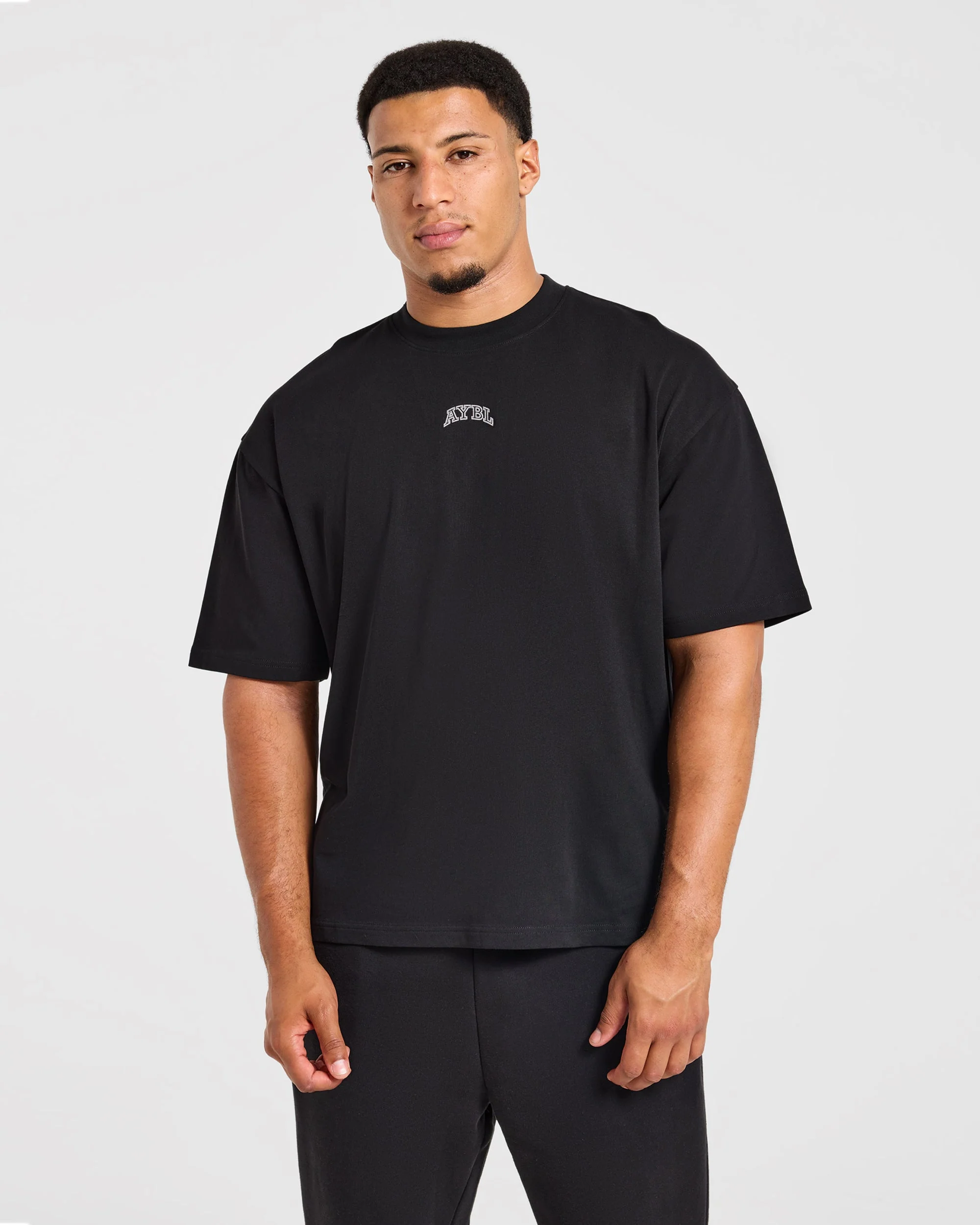 Relentless Eagle Oversized T Shirt - Noir - Image 2