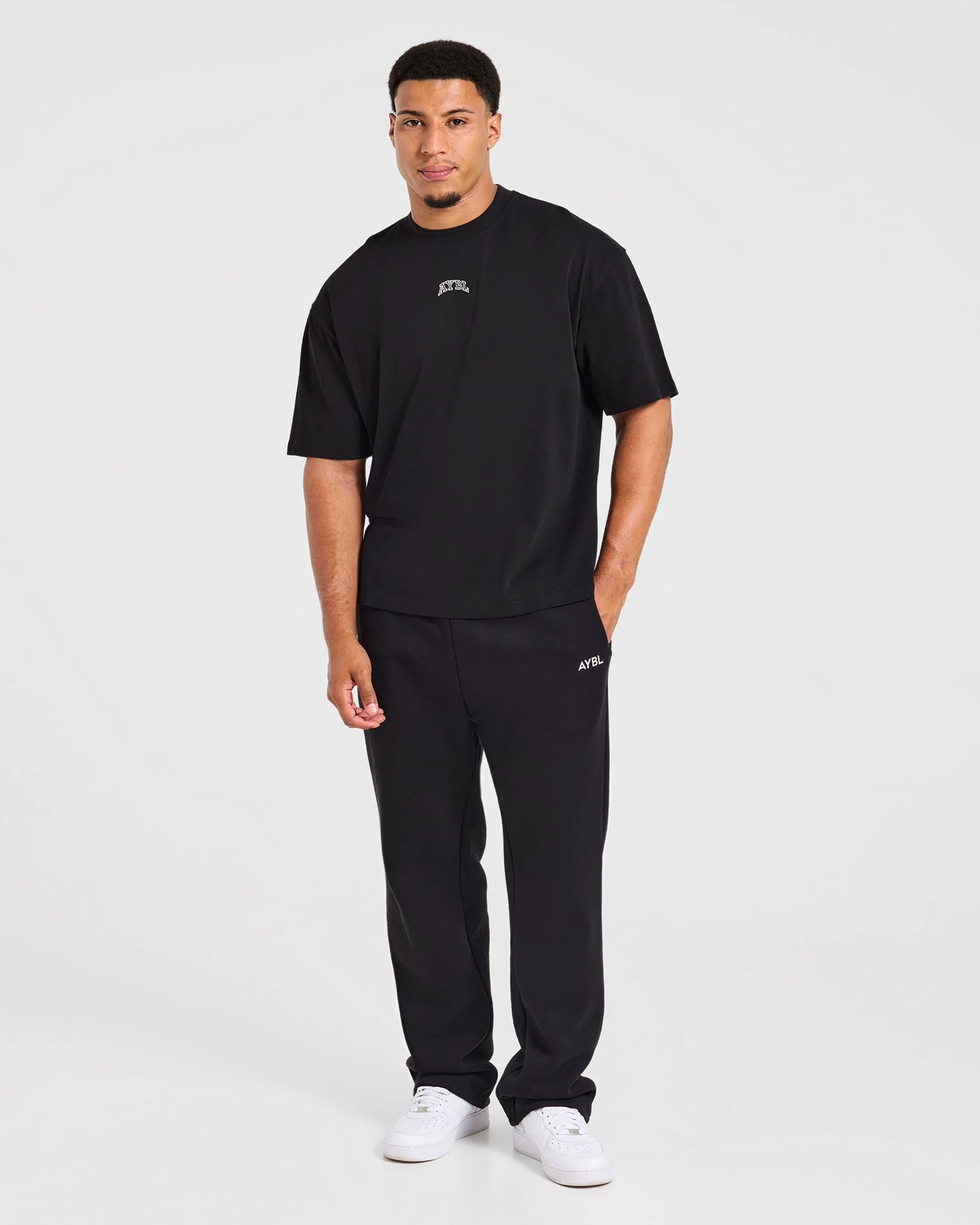 Relentless Eagle Oversized T Shirt - Noir - Image 3