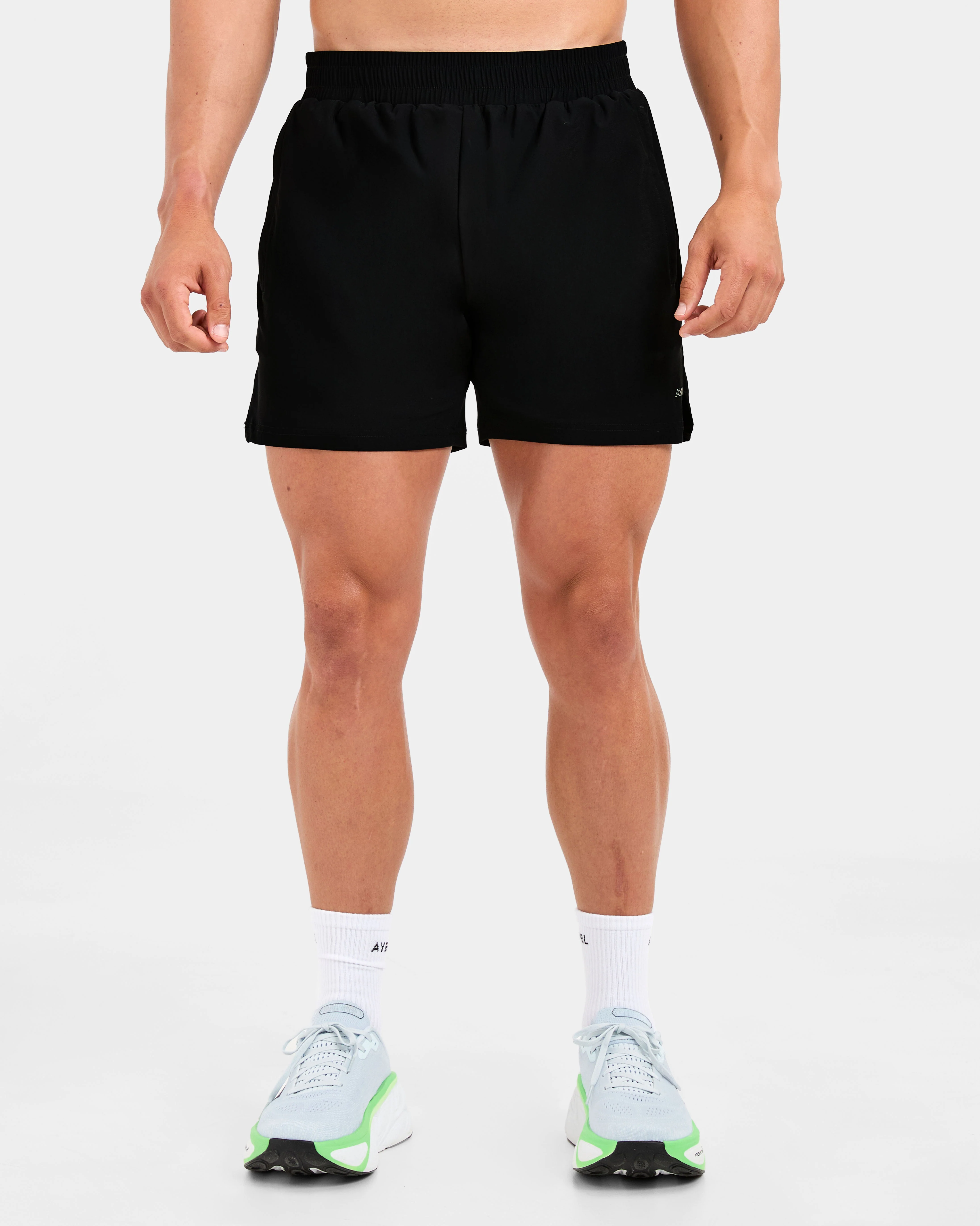 Run 5" Shorts - Noir