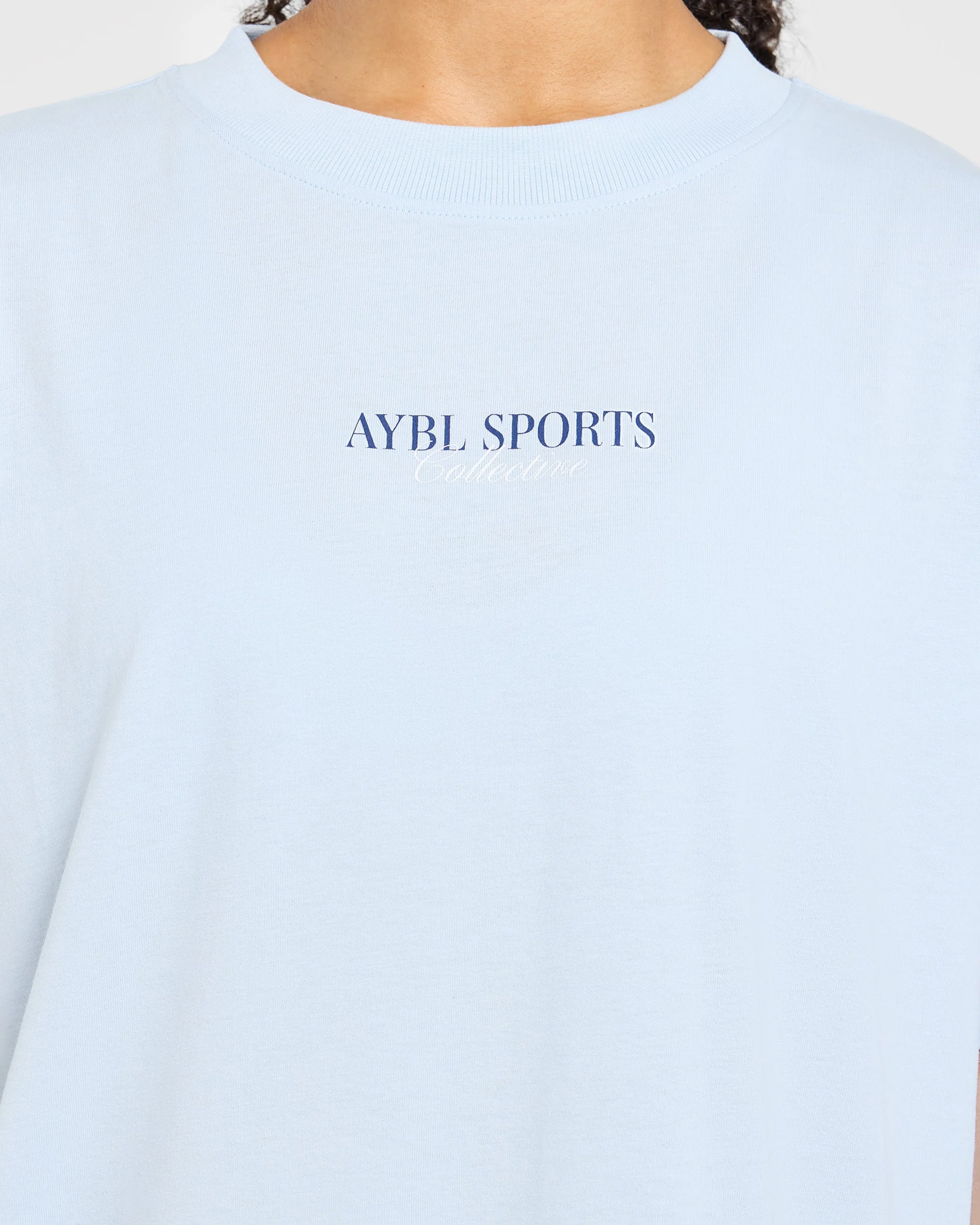 Sports Collective Oversized T Shirt - Bleu - Image 5