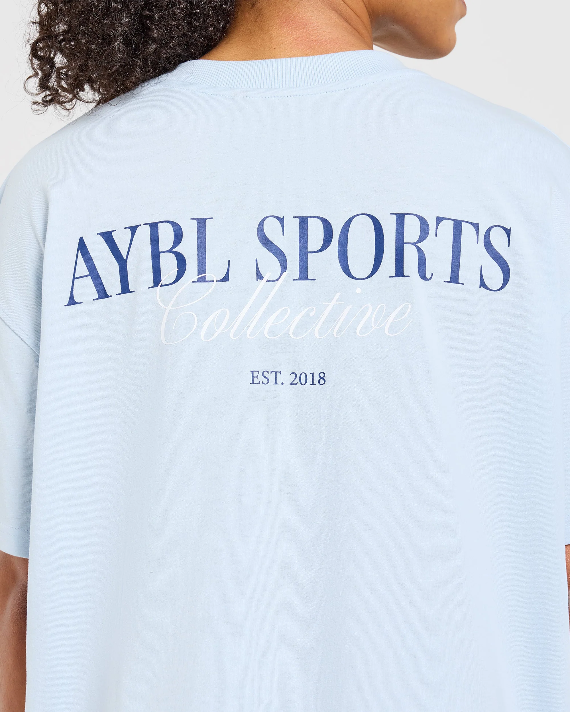 Sports Collective Oversized T Shirt - Bleu - Image 6